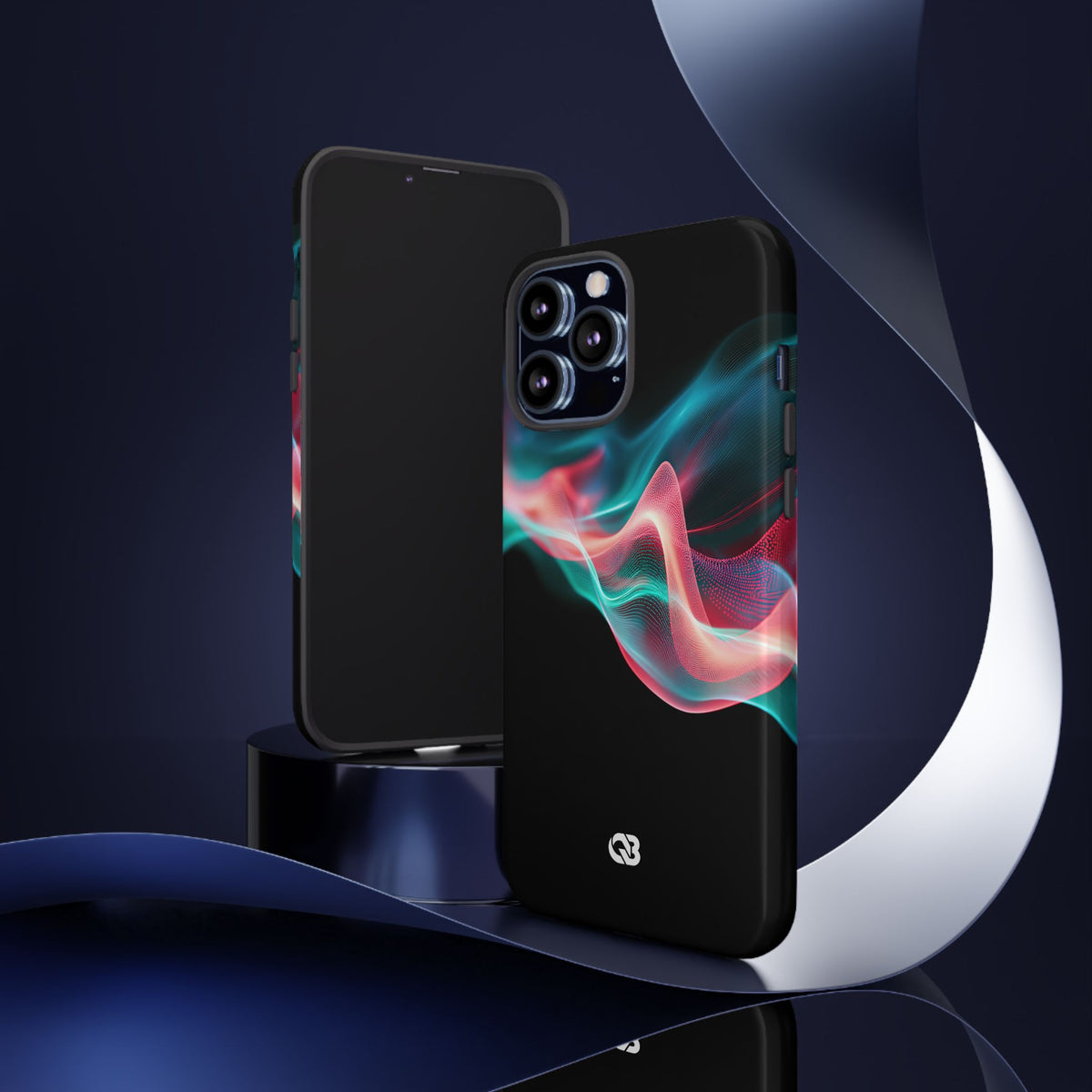 Digital Frequency · Tough Phone Case for iPhone · Black