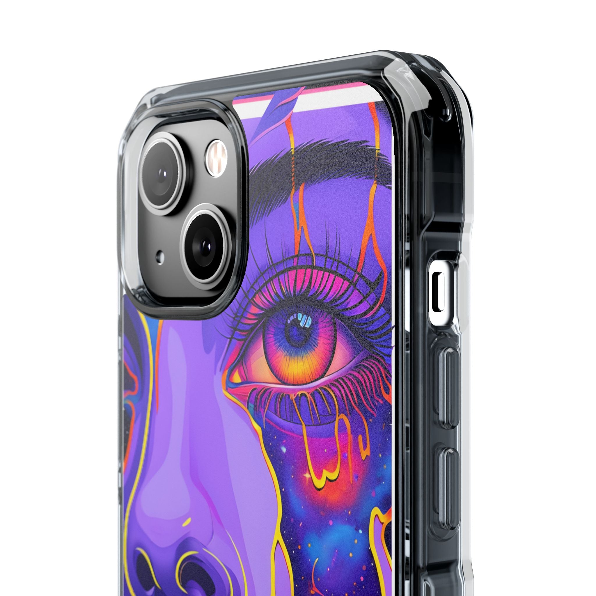 Violet Cosmic Gaze · Impact Custodia per iPhone · Magsafe