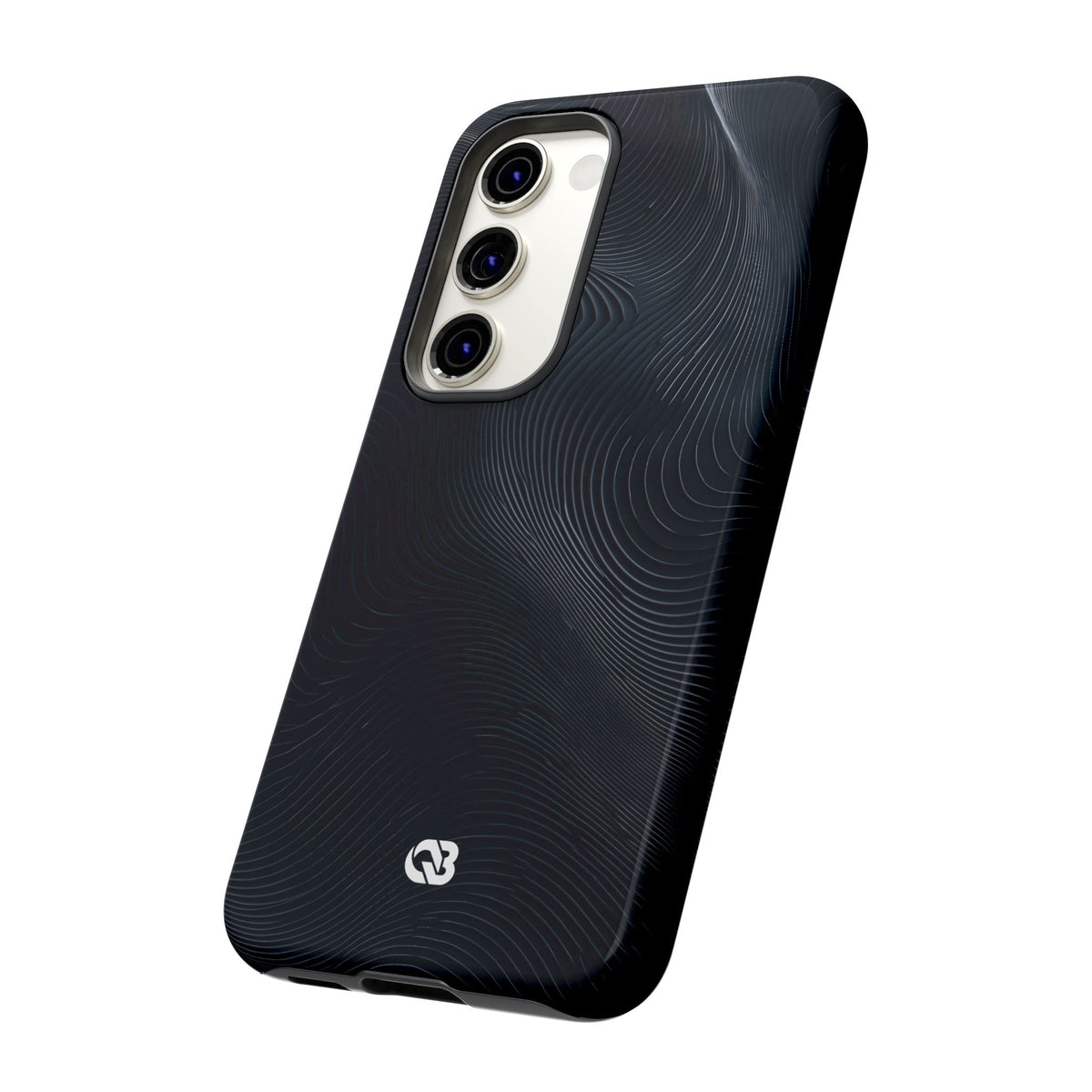 Black Tough Phone Case for Samsung - Obsidian Ridge Flux