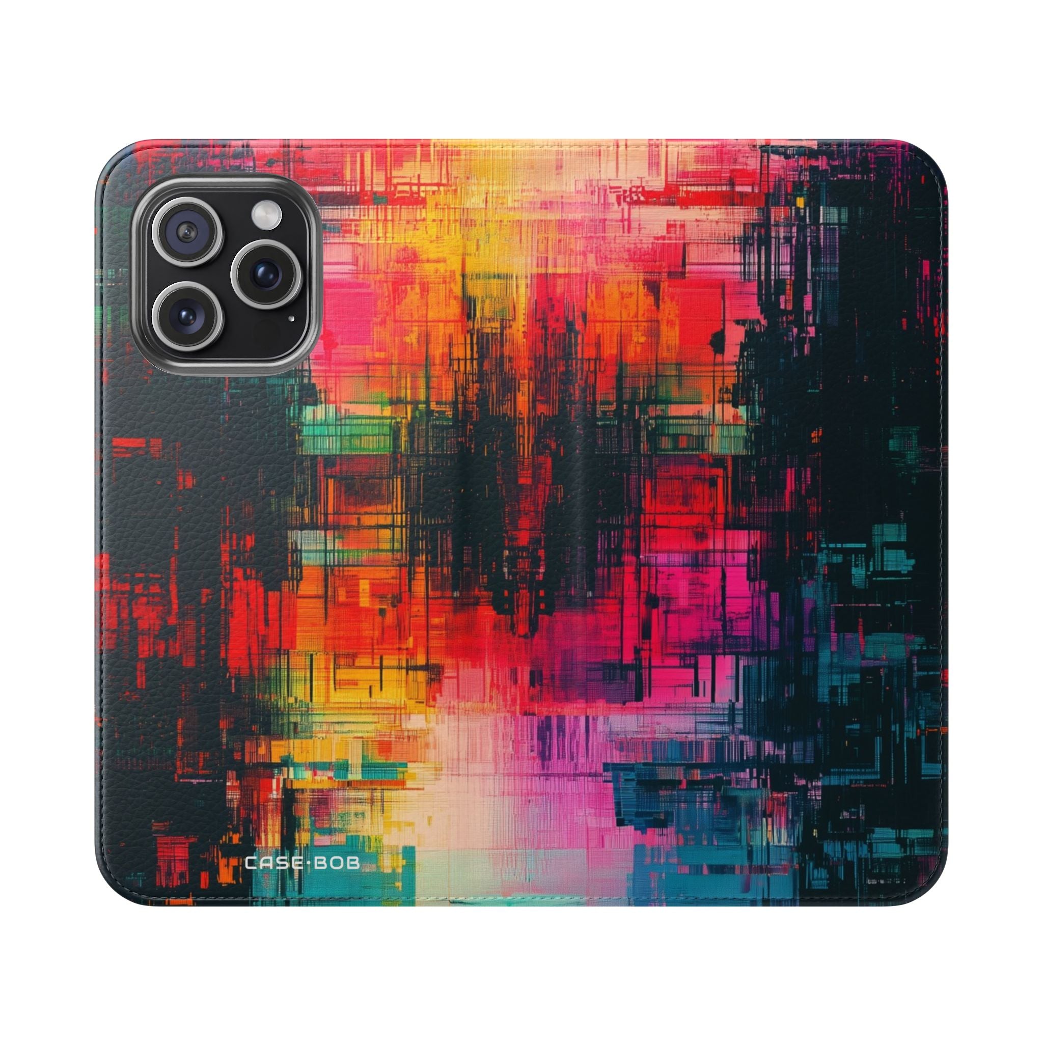 Neon Prism - iPhone 15 Pro Max Case - Wallet