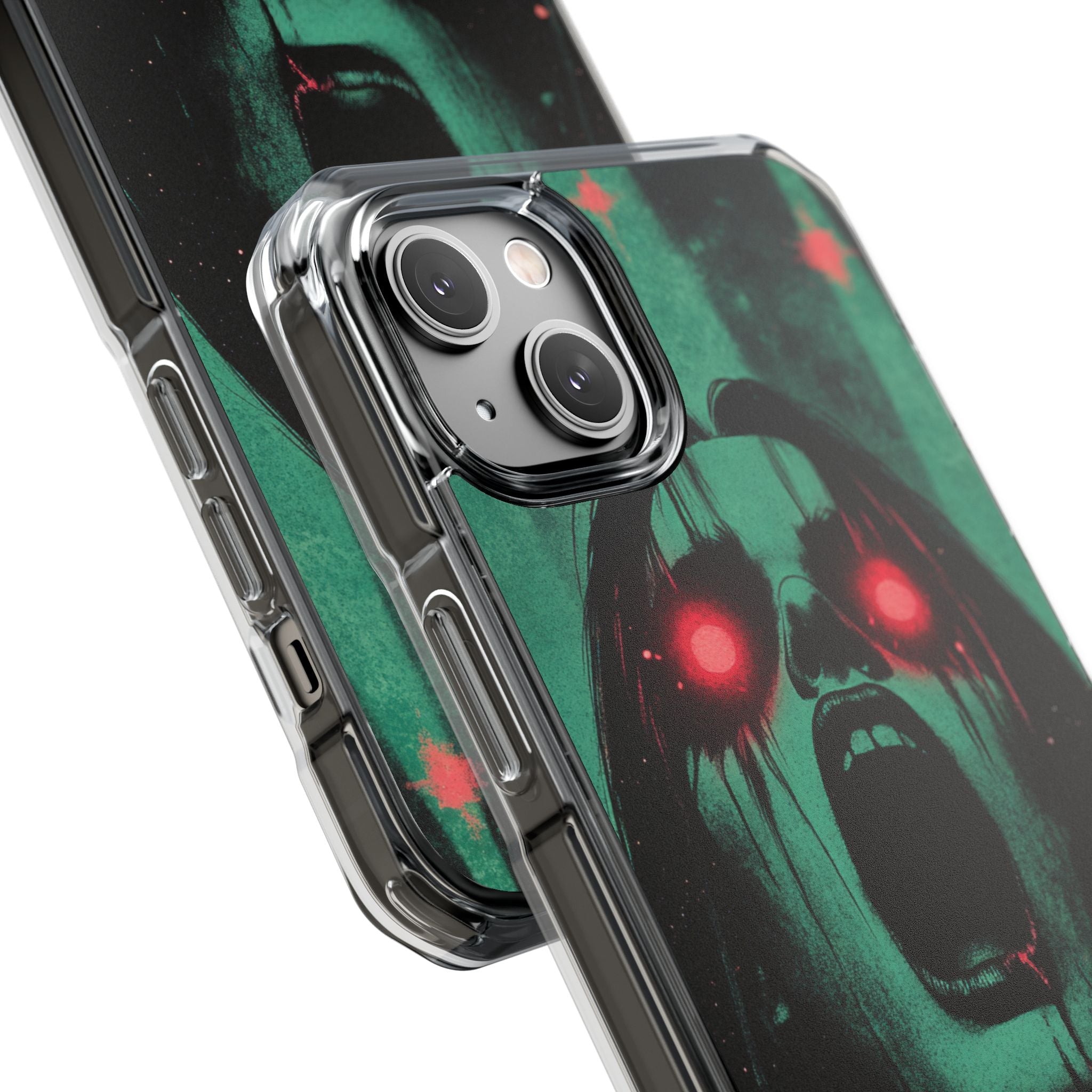 Crimson Emerald Scream · Impact Phone Case for iPhone · Magsafe