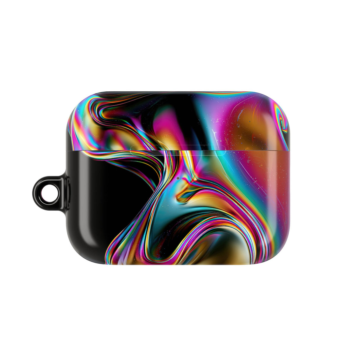 Prismatic Flow · Hard Case for AirPods & AirPods Pro · Black