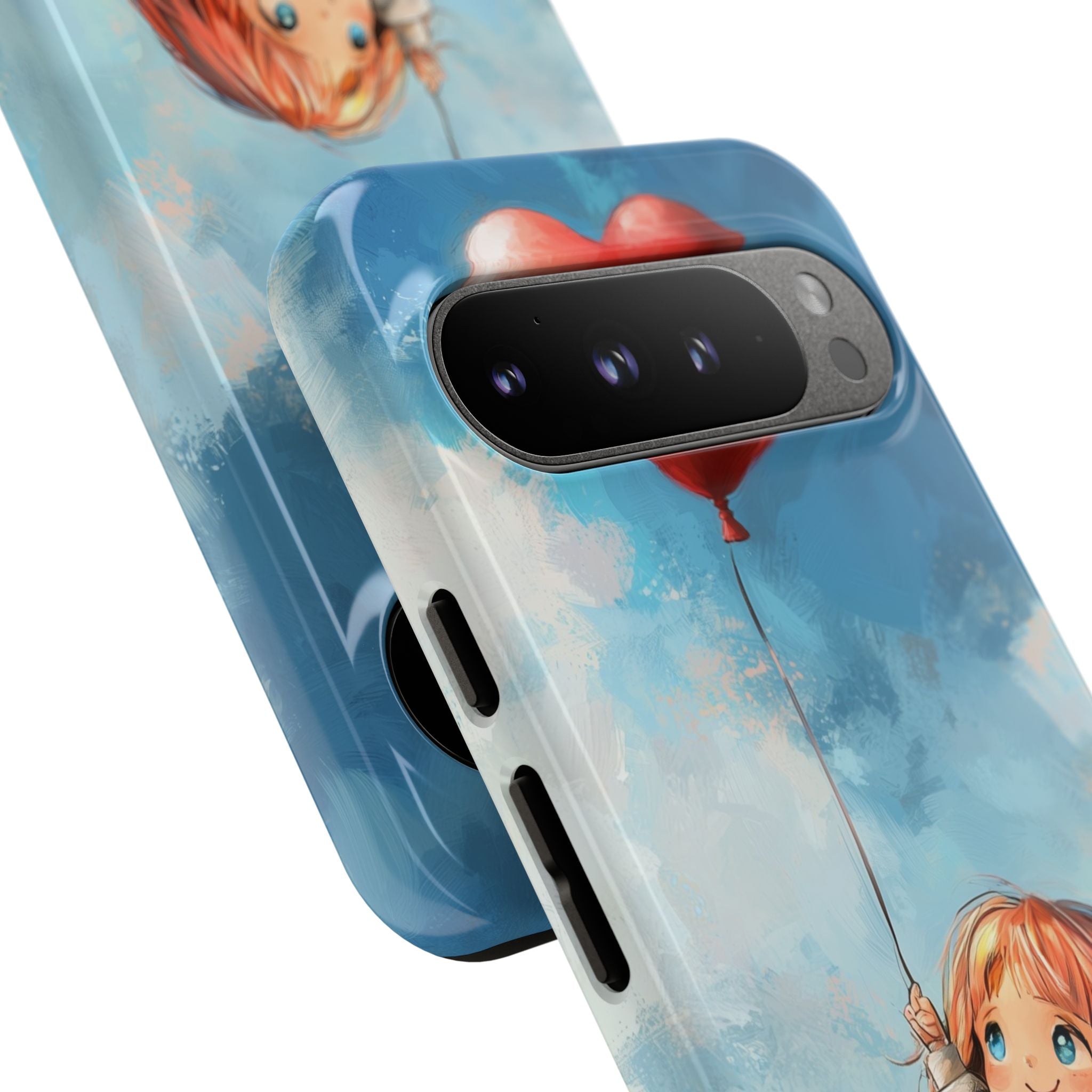 Herzballon Laune Google Pixel 9 Pro XL Case - Tough