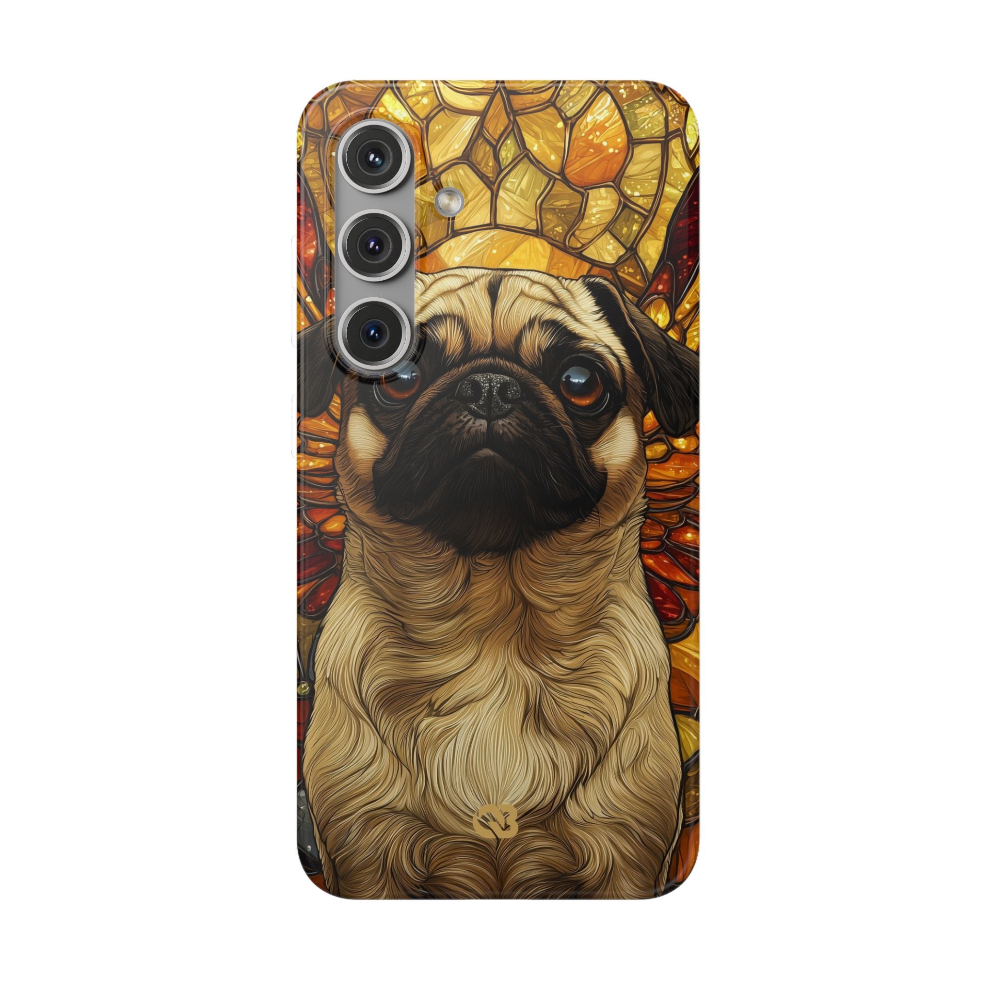 Amber Pug Divinity · Soft Phone Case for Samsung