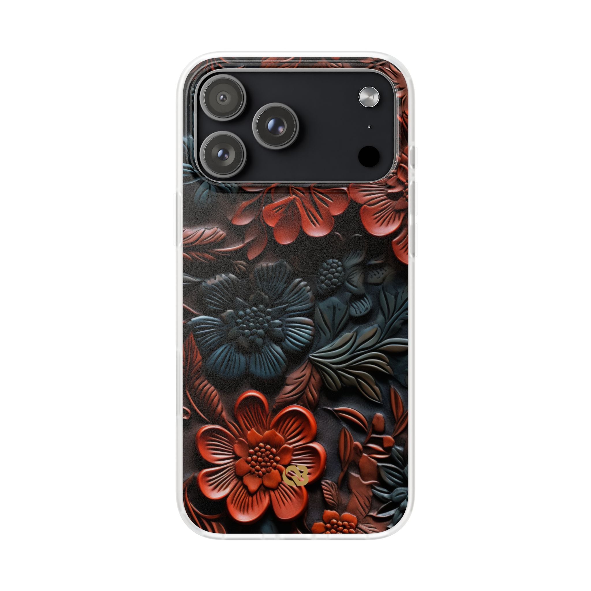 Carved Earth Bloom · Soft Phone Case for iPhone