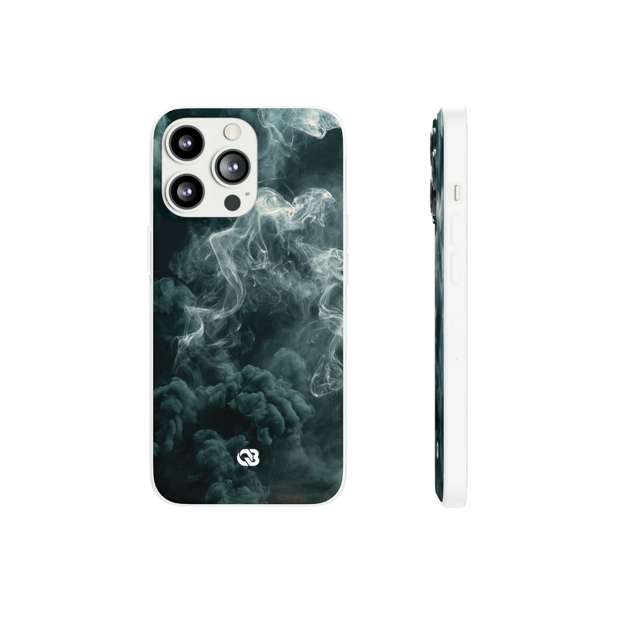 Luminescent Vapor Drift · Lite Phone Case for iPhone · Teal