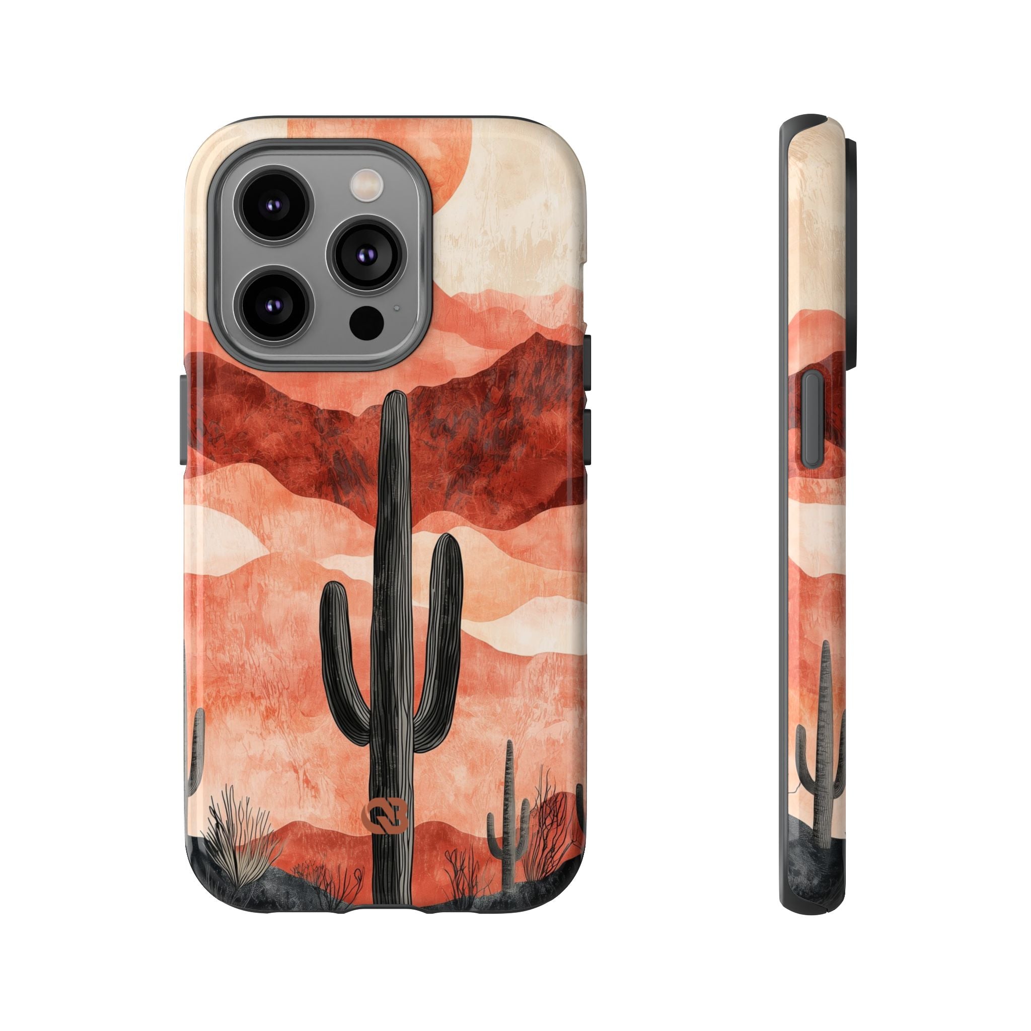 Terracotta Desert Sun · Tough Phone Case for iPhone