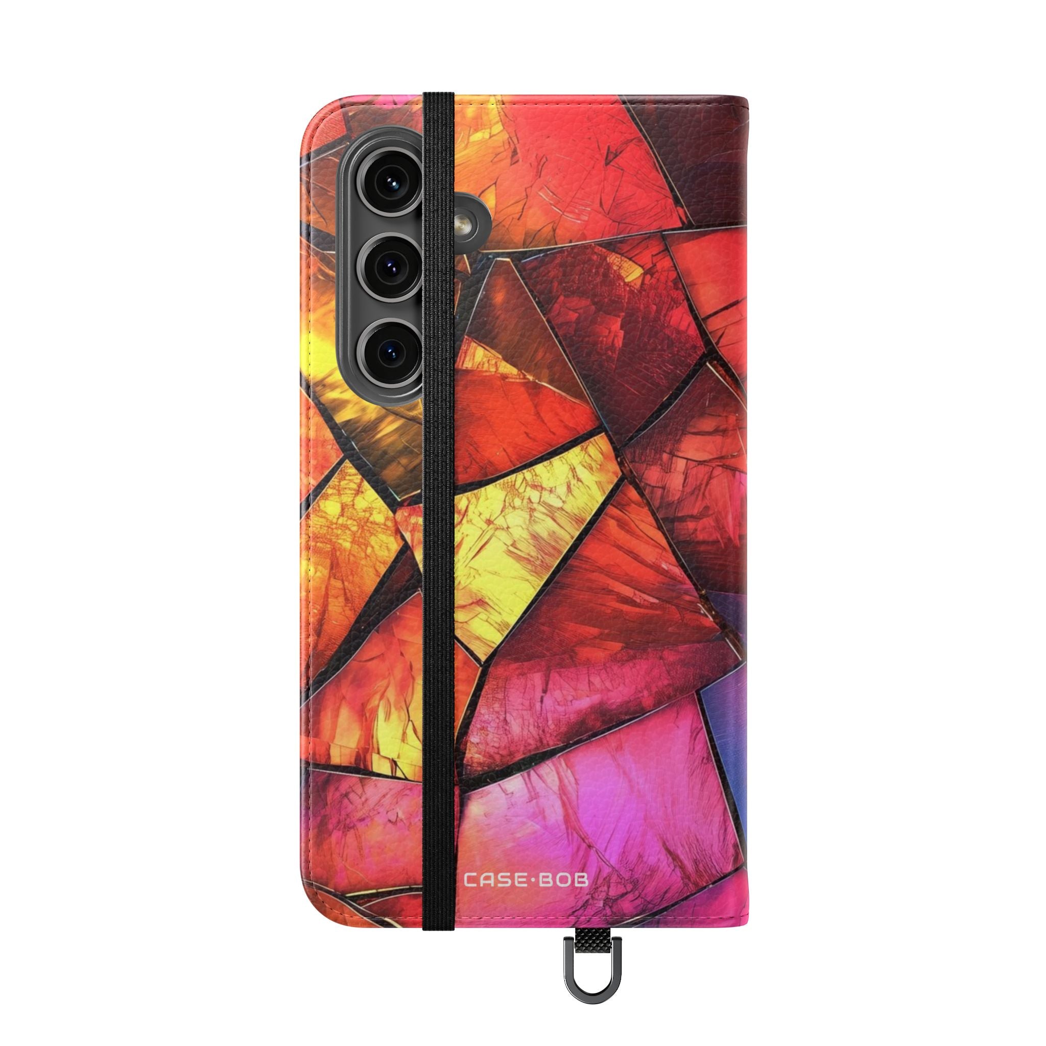 Crimson Shards - Samsung S24 Plus Case - Wallet