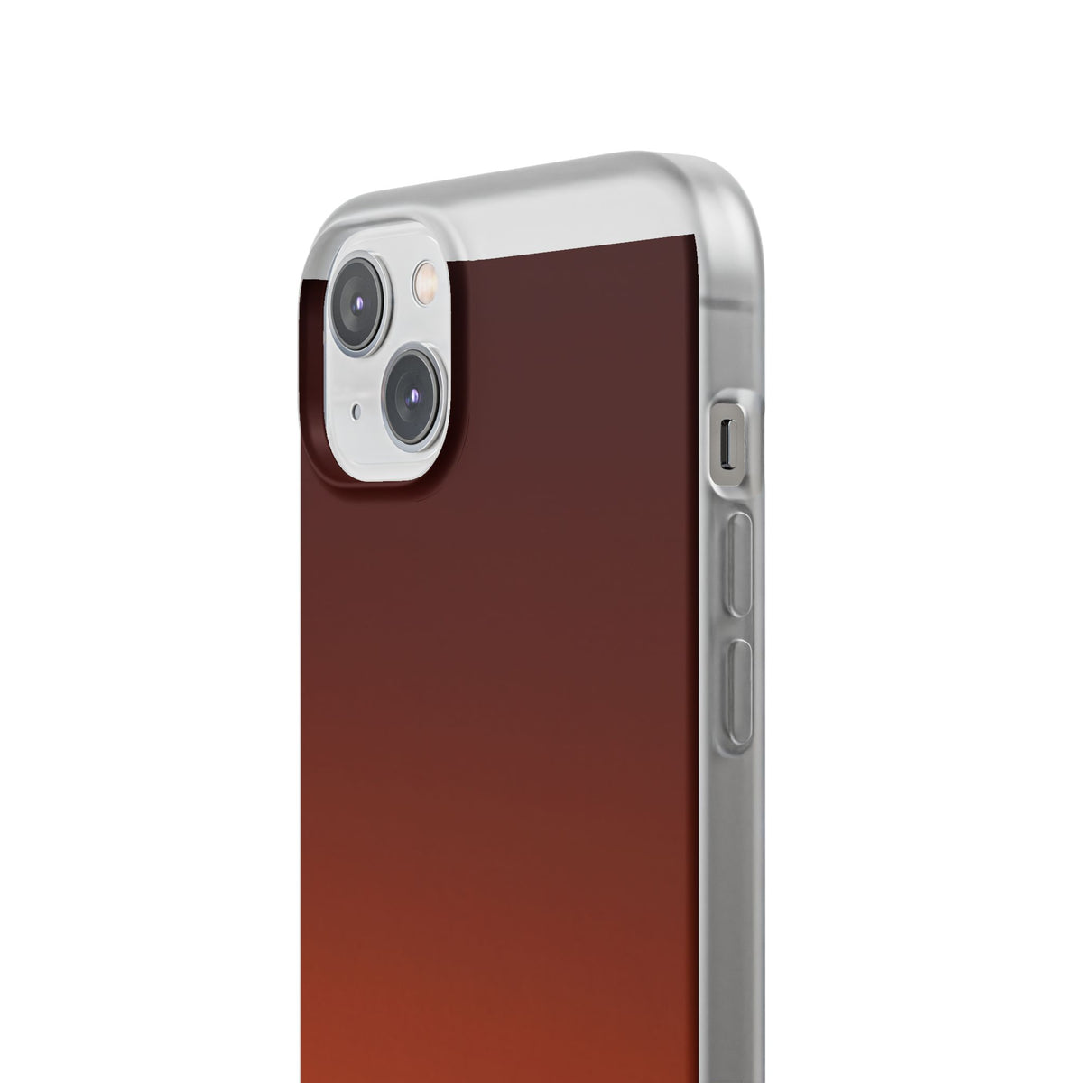 Burnt Amber Spectrum · Lite Phone Case for iPhone · Orange