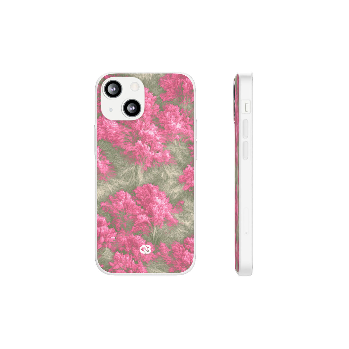 Digital Blossom · Lite Phone Case for iPhone · Pink