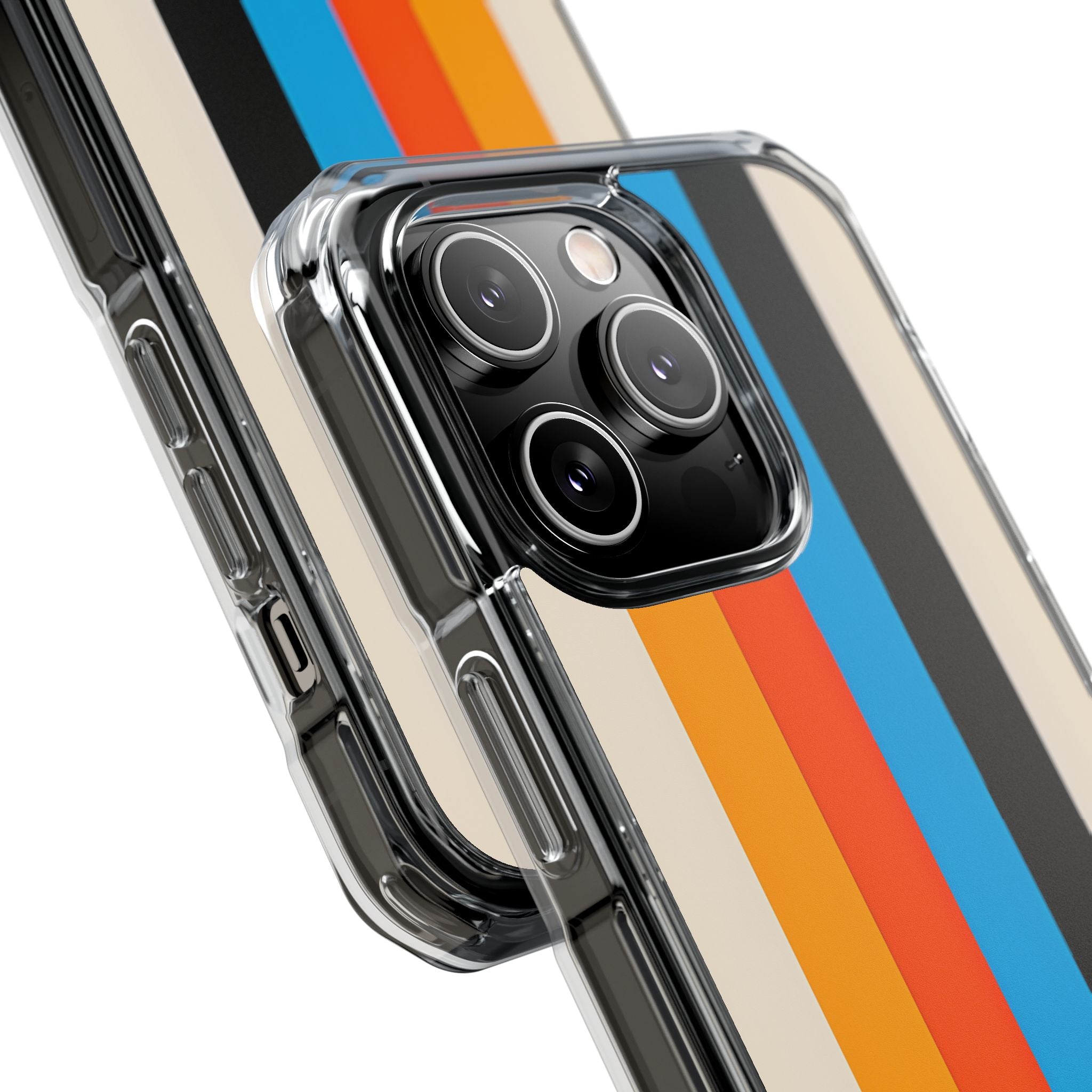 Retro Racing Stripes · Impact Custodia per iPhone · Magsafe