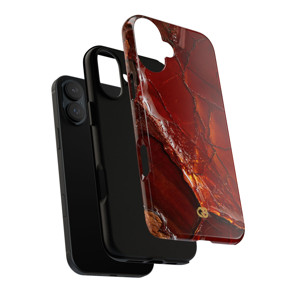 Amber Embrace · Tough Phone Case for iPhone · Brown
