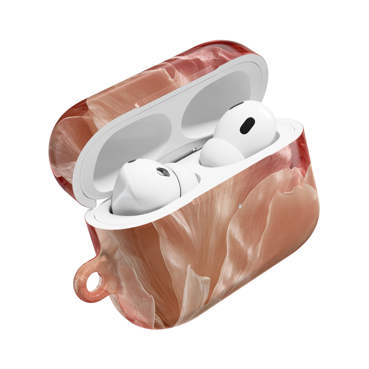 Blush Silk Bloom · Hard Case for AirPods & AirPods Pro · Pink