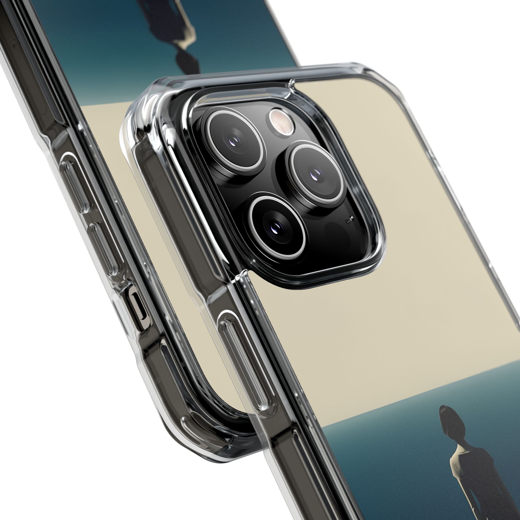 Solitary Blue Horizon · Impact Hoesje voor iPhone · Magsafe