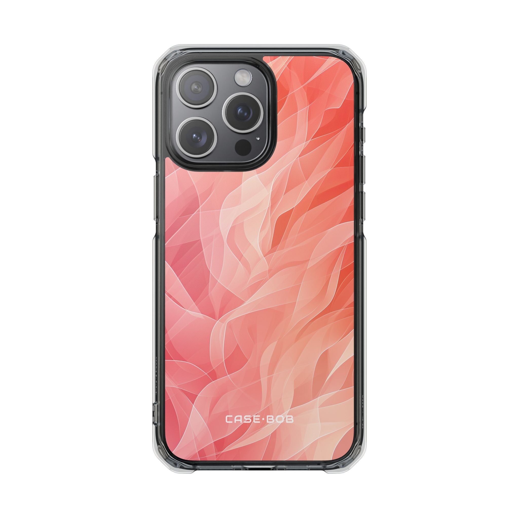 Peach Wave Drift iPhone 15 Pro Max Case - Impact
