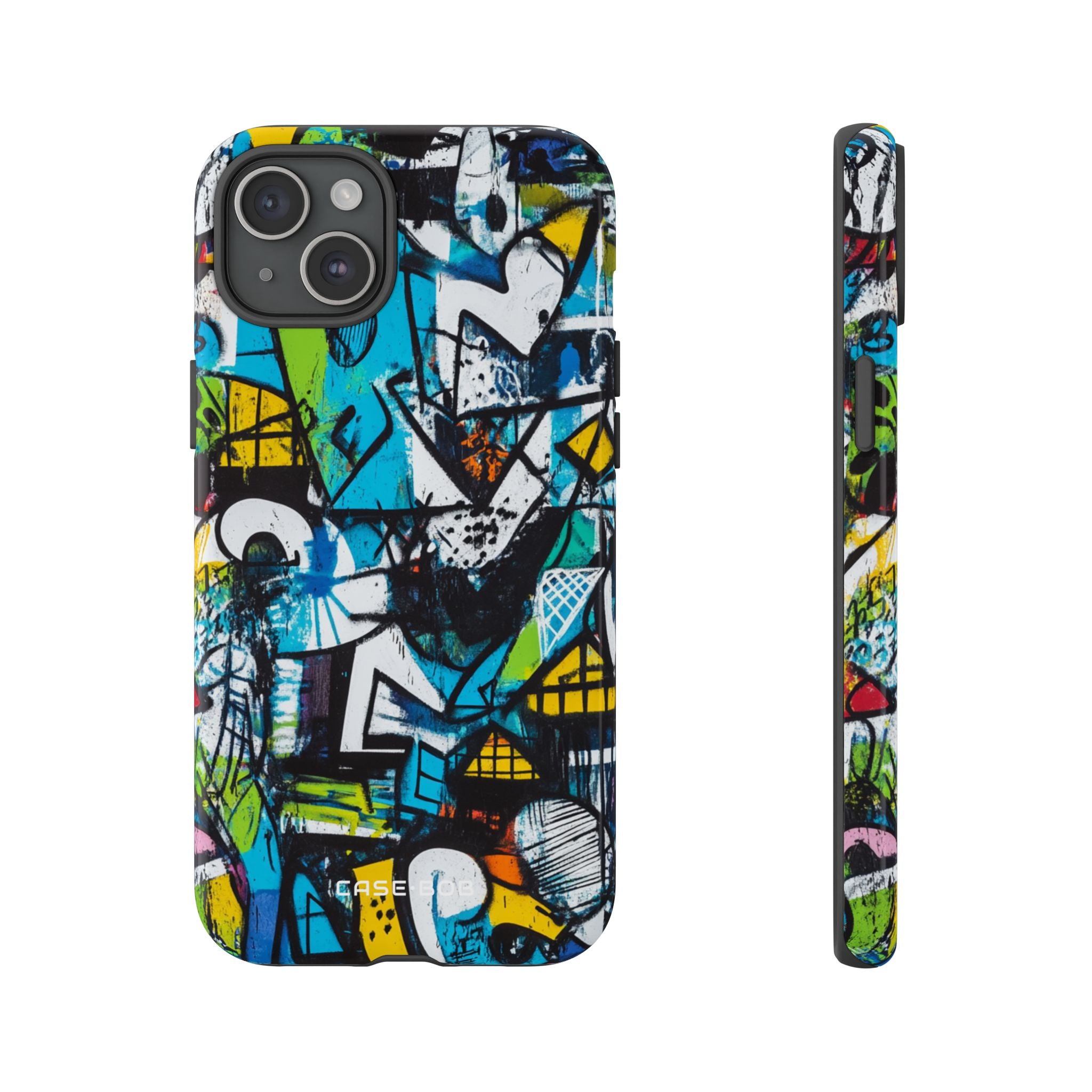 Hvid Ripple Drift iPhone 15 Plus Cover - Tough