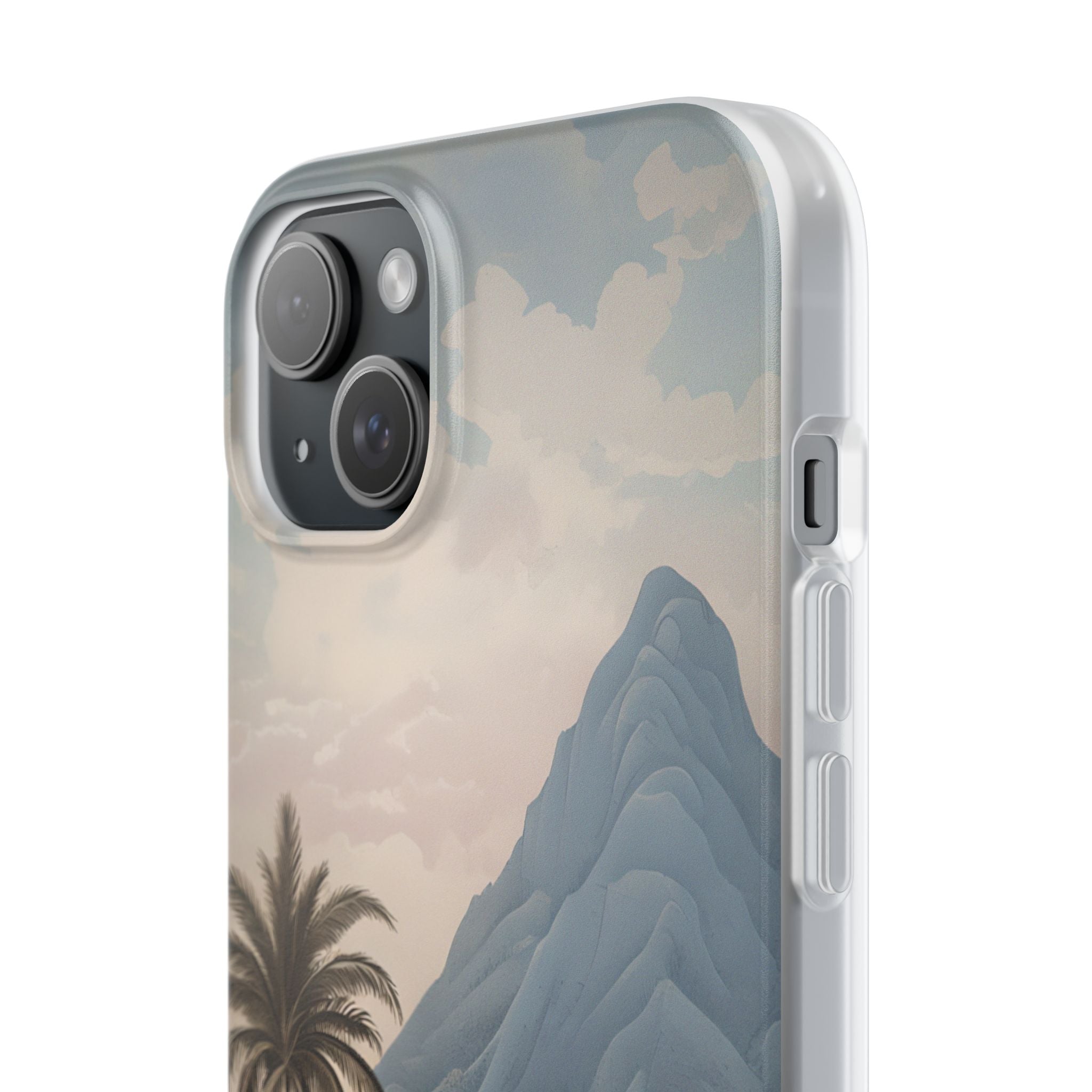 Azure Mountain Vista · Soft Custodia per iPhone