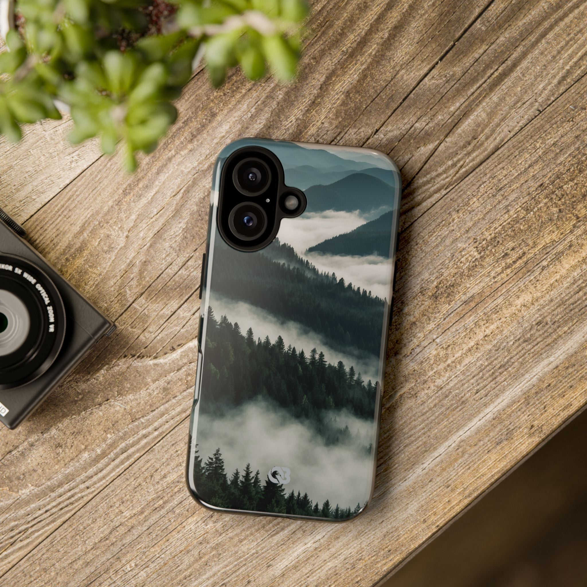 Misty Pine Peaks · Tough Phone Case for iPhone
