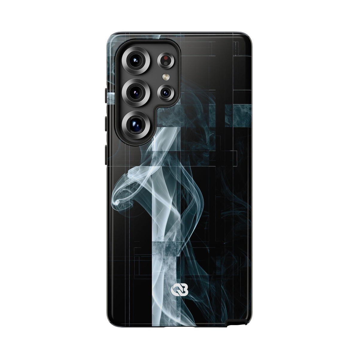 Fractured Smoke · Tough Phone Case for Samsung · Black
