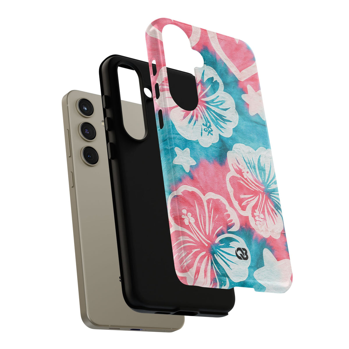 Tropical Hibiscus Bloom · Tough Phone Case for Samsung · Teal