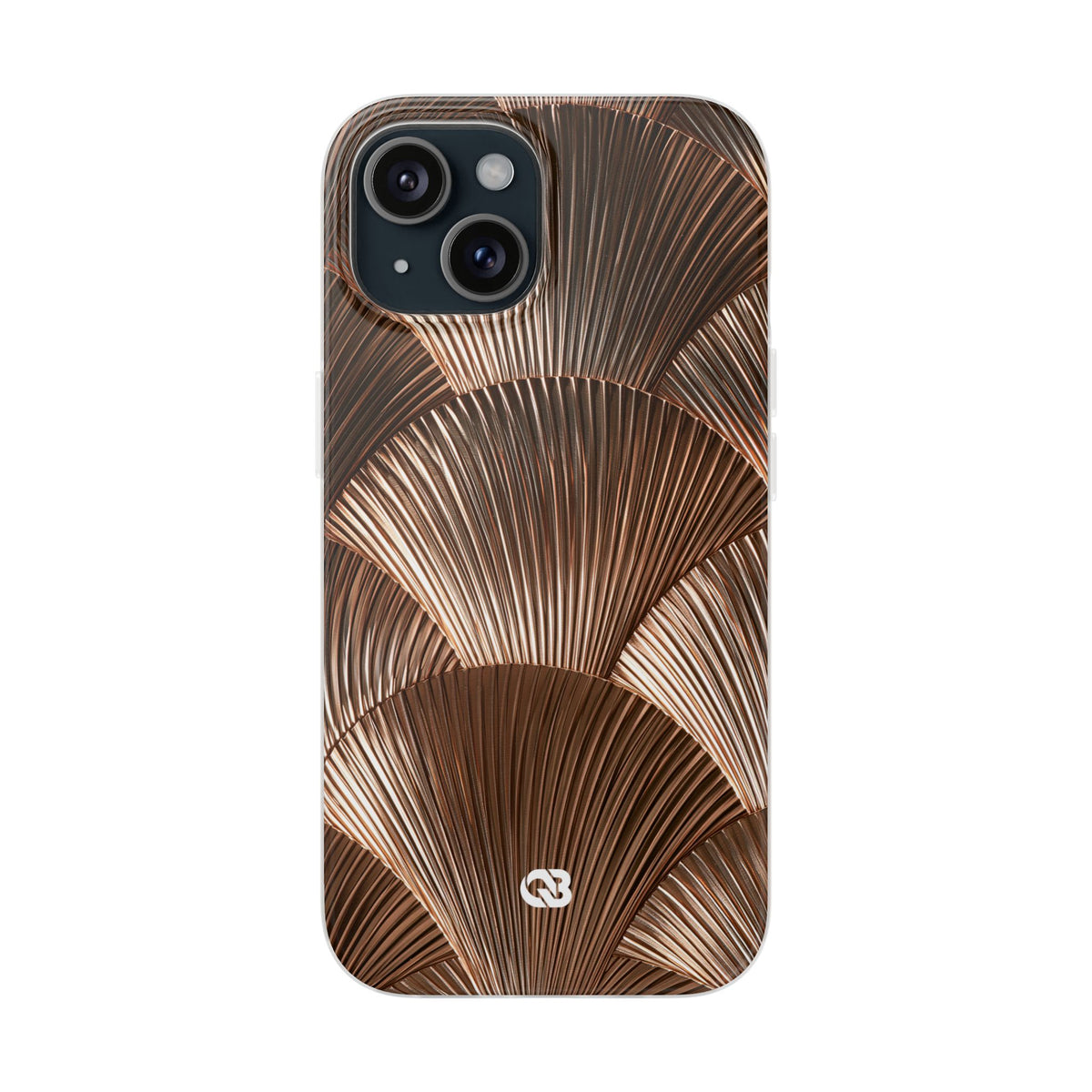 Rose Gilded Fan · Lite Phone Case for iPhone · Gold