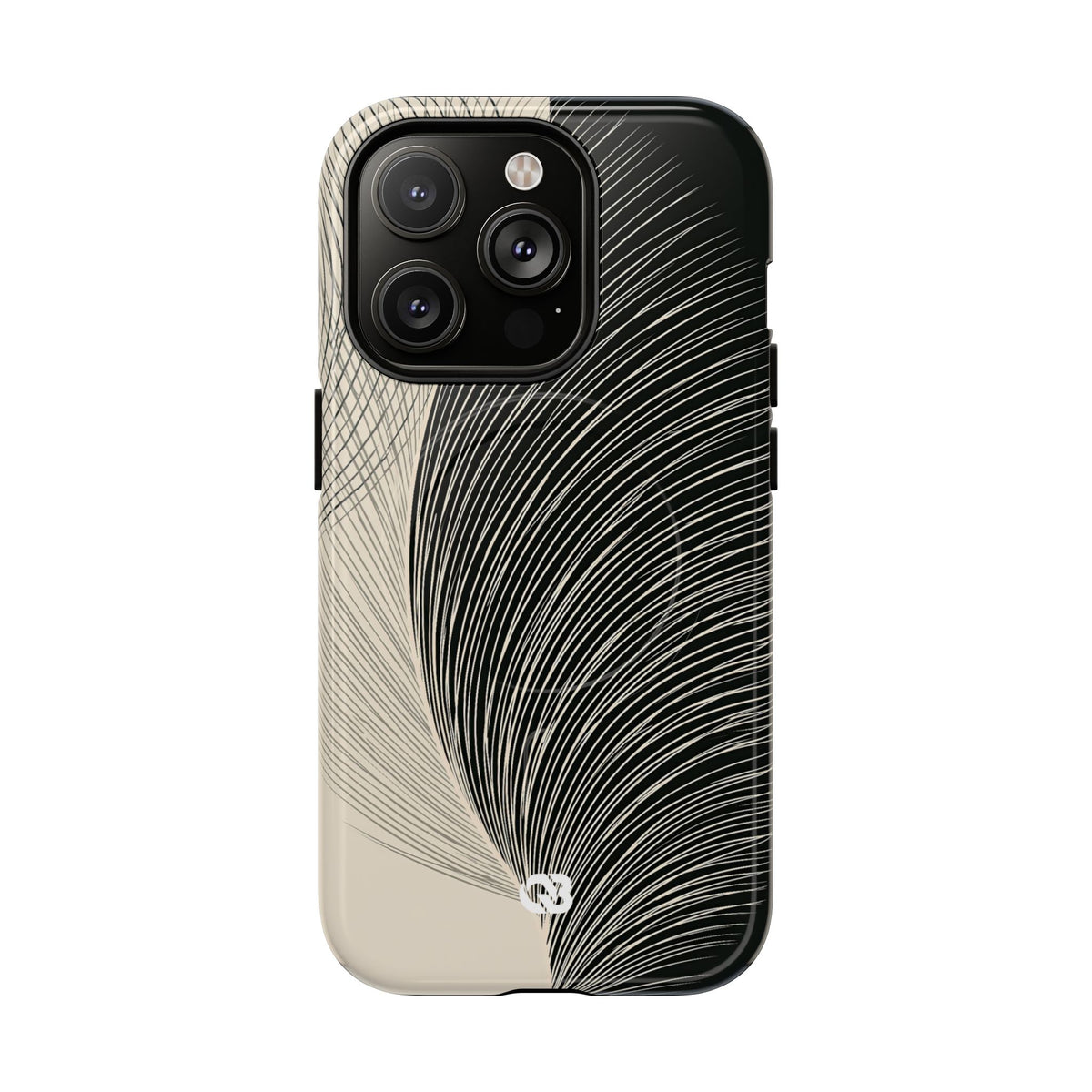 Minimal Frond Study · Tough 2.0 Magnetic Phone Case for iPhone · Black