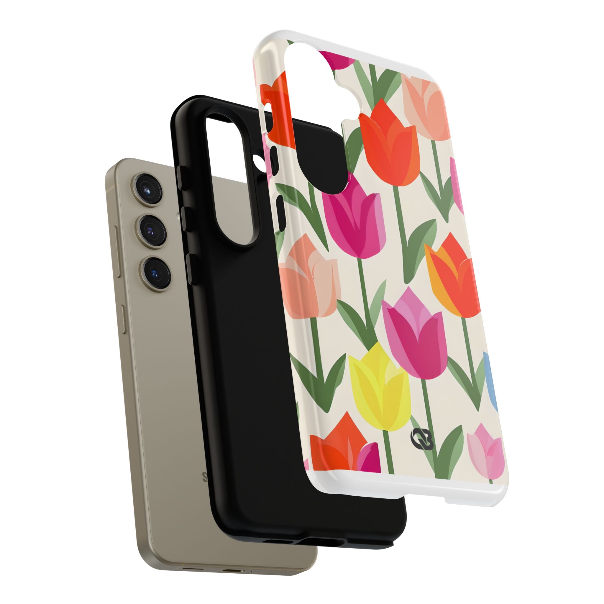 Vibrant Petal Grid · Tough Capa para Samsung