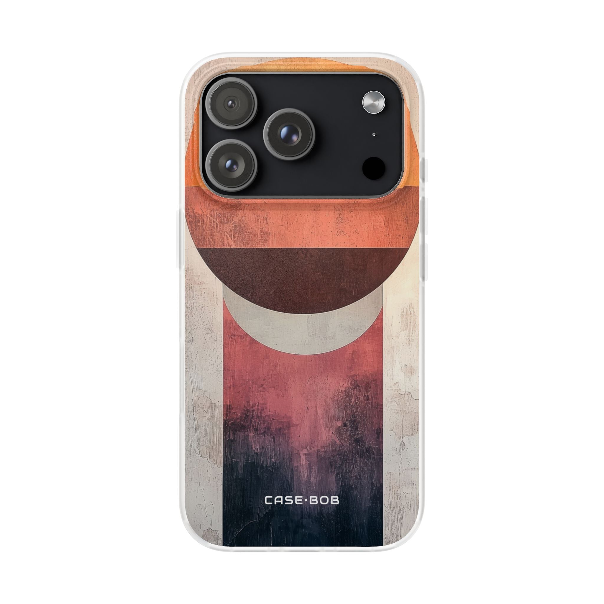 Sunset Orb iPhone 17 Pro Case - Soft - CASE•BOB