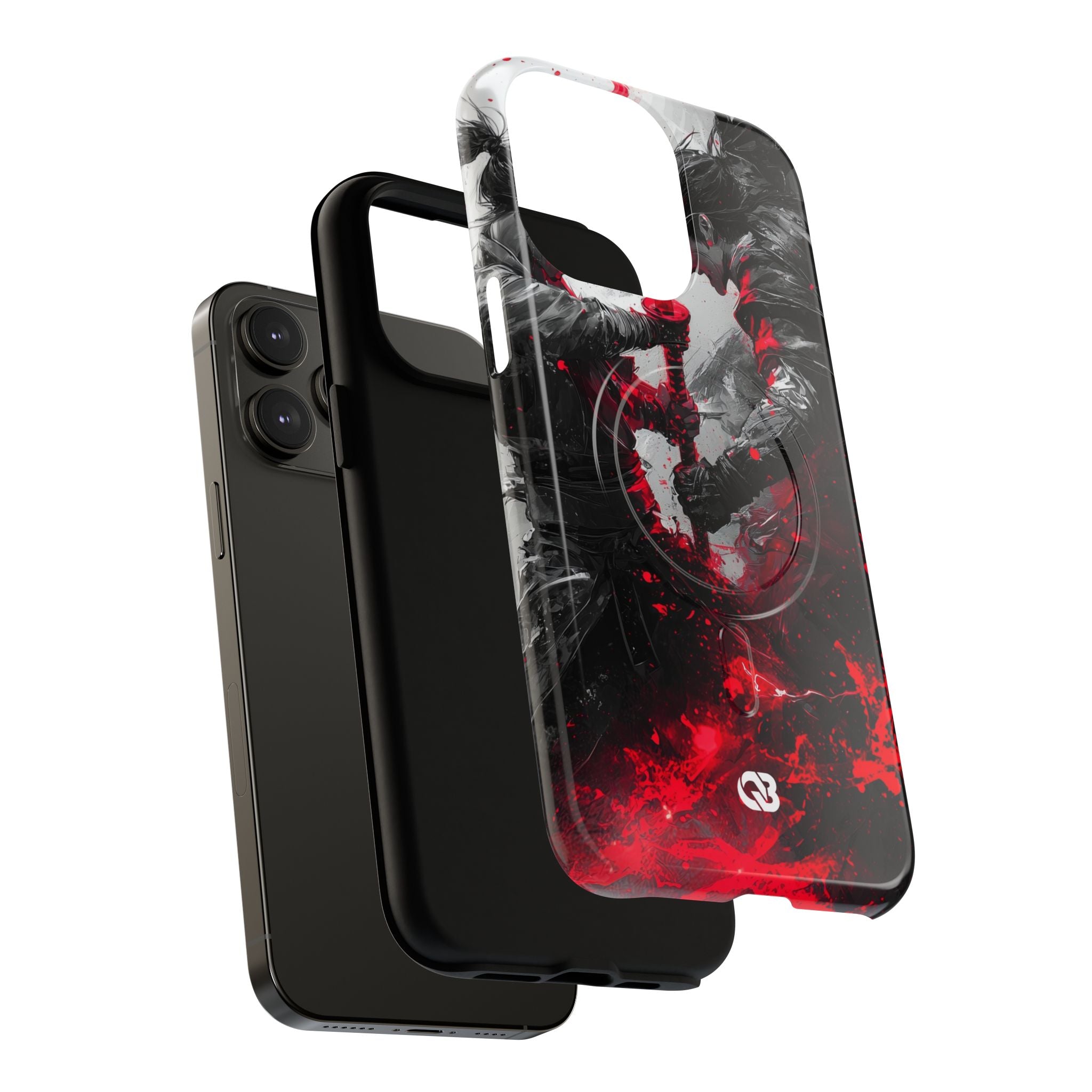 Shattered Crimson Duel · Tough+ Phone Case for iPhone · Magsafe