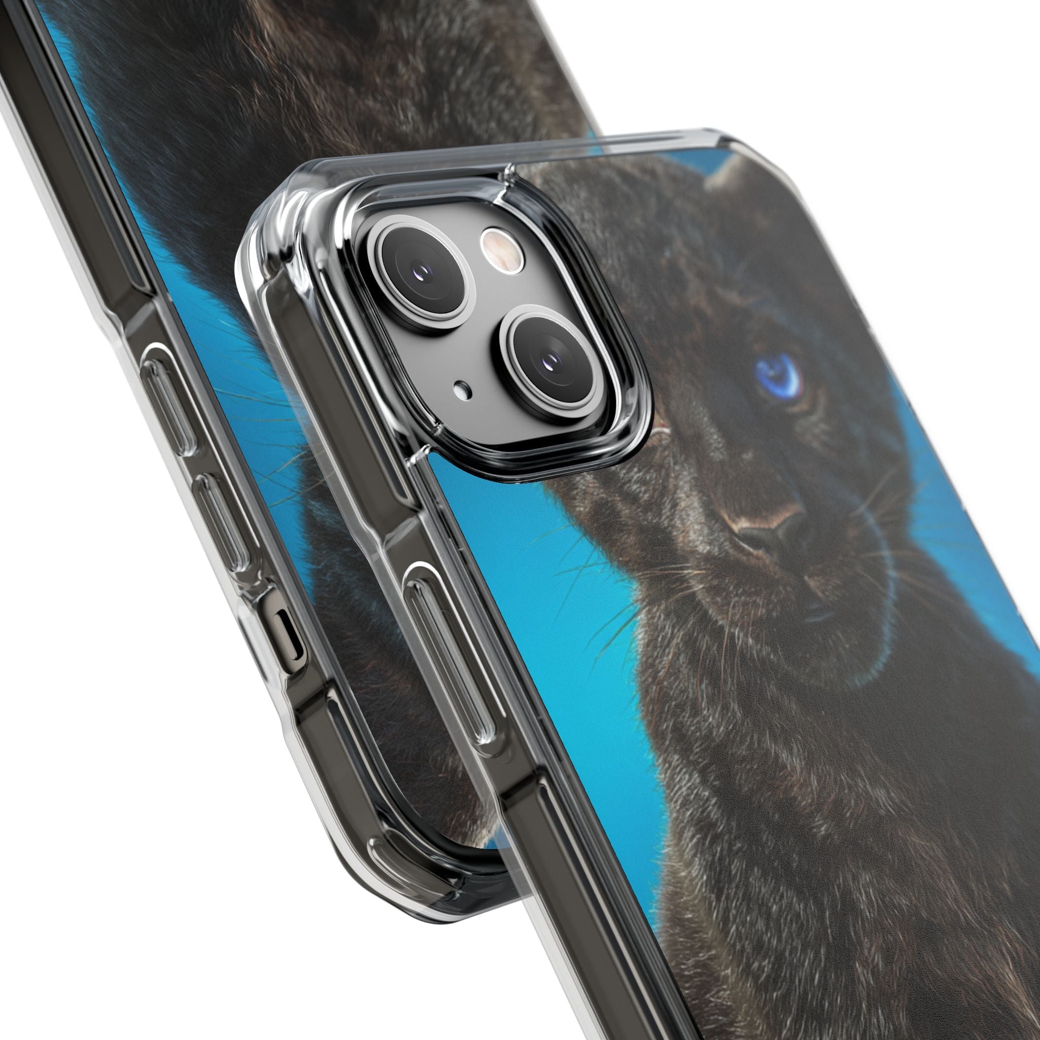 Sapphire Gaze Panther · Impact Phone Cover for iPhone · Magsafe