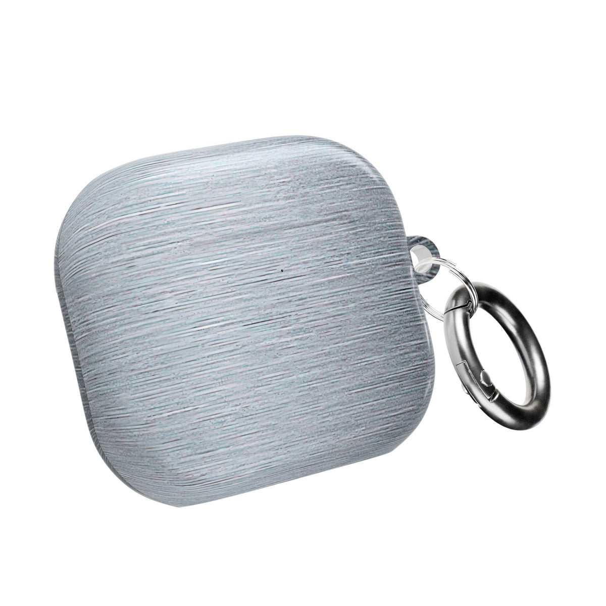 Brushed Aluminum · Hard Case for AirPods & AirPods Pro · Silver