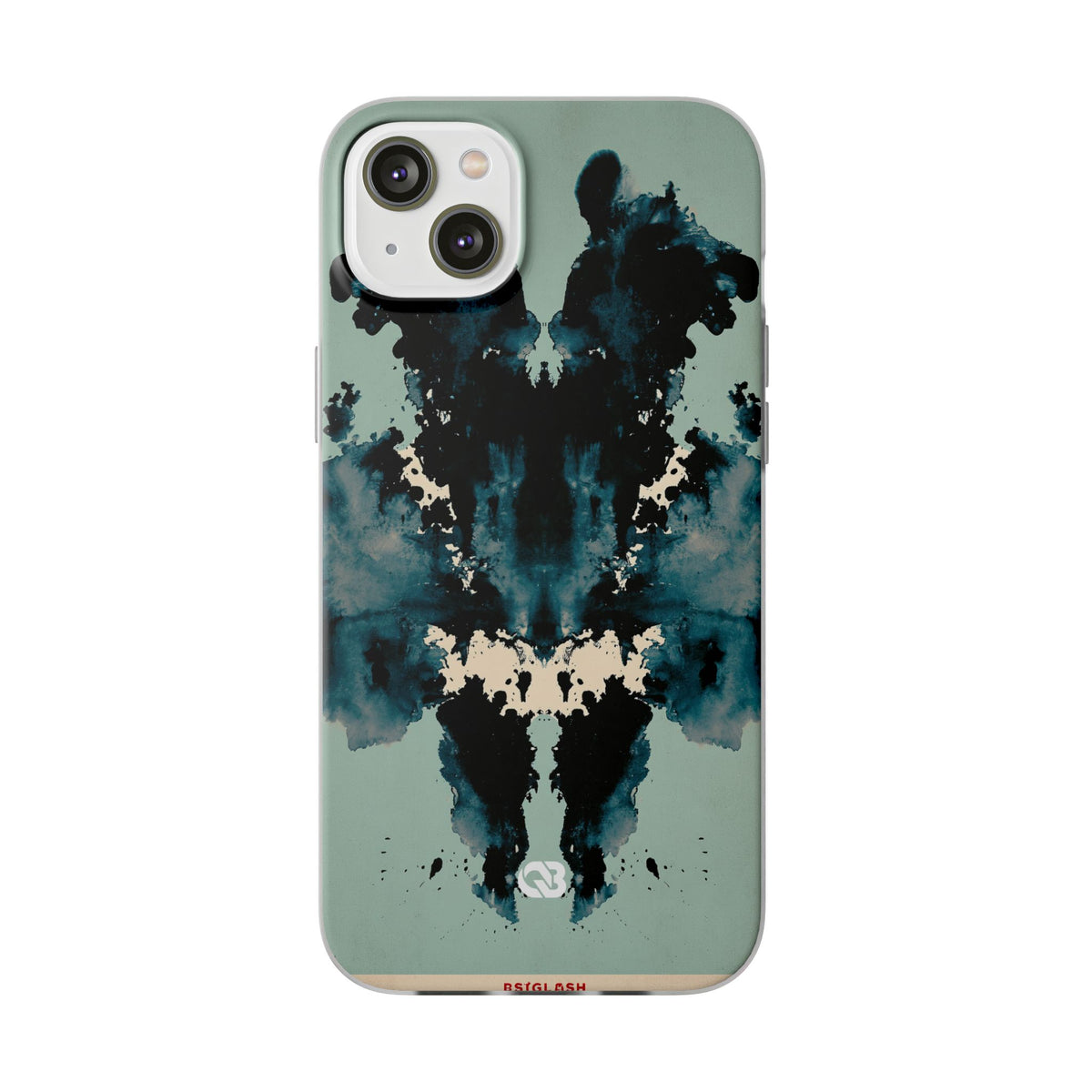 Rorschach Ink Void · Lite Phone Case for iPhone · Black