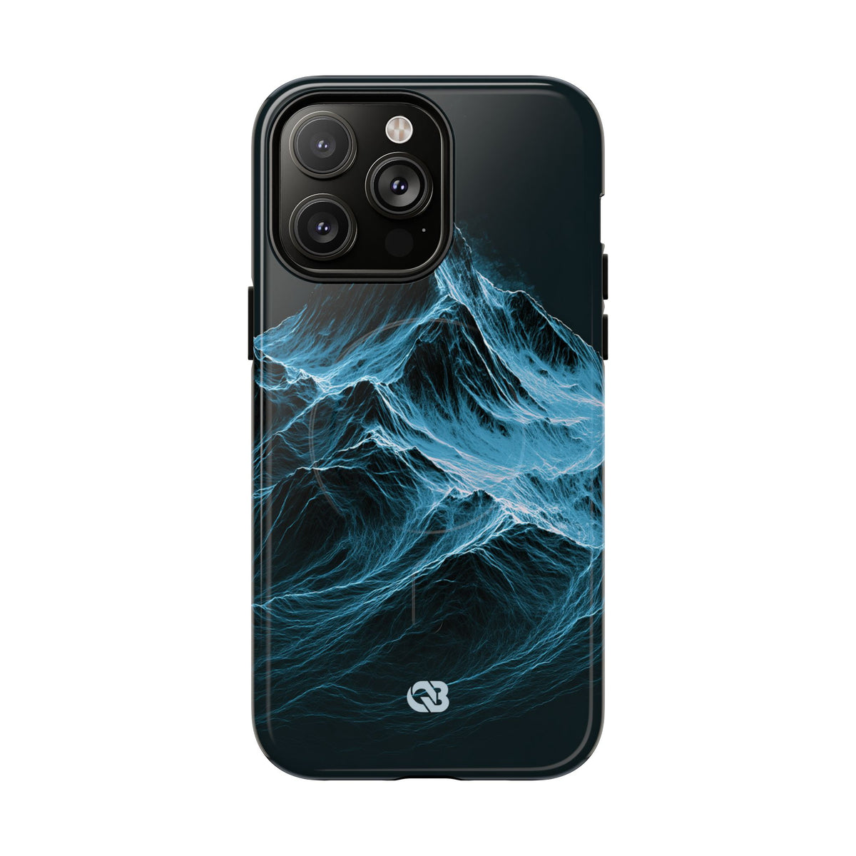 Nordic Frost Peak · Tough 2.0 Magnetic Phone Case for iPhone · Blue