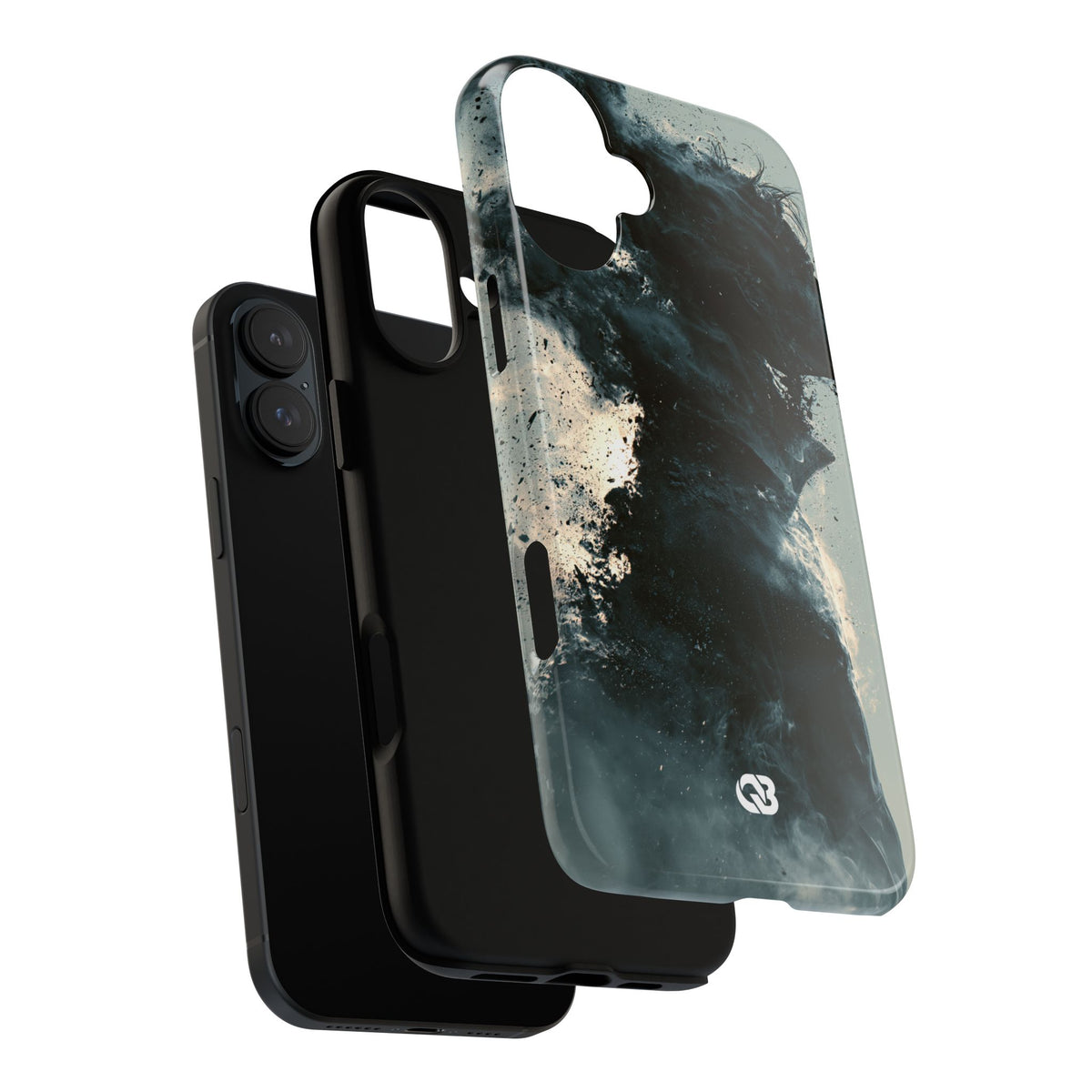 Ashen Dissolution · Tough Phone Case for iPhone · Black