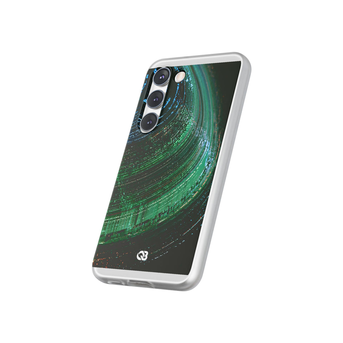 Orbital Data Stream · Lite Phone Case for Samsung · Green