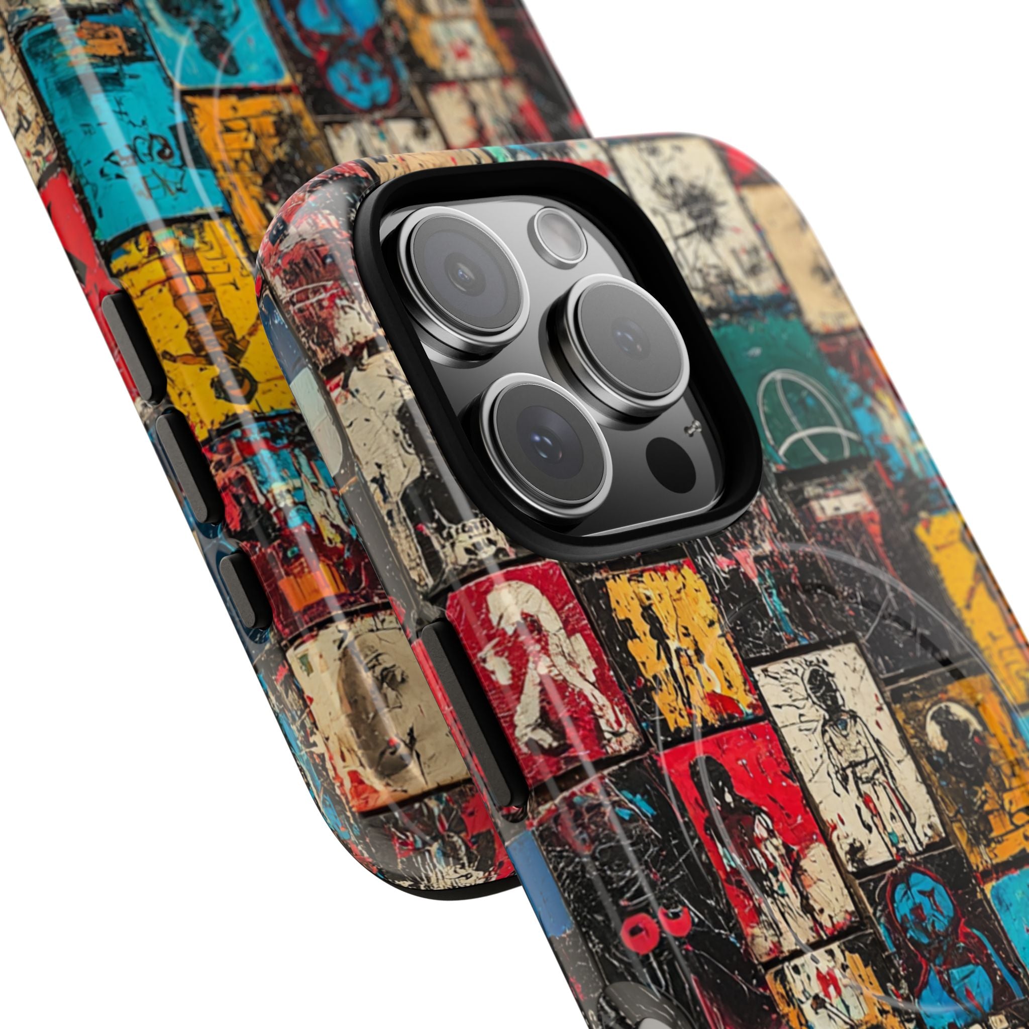 Figured Grid iPhone 16 Pro Case - Tough+ - CASE•BOB