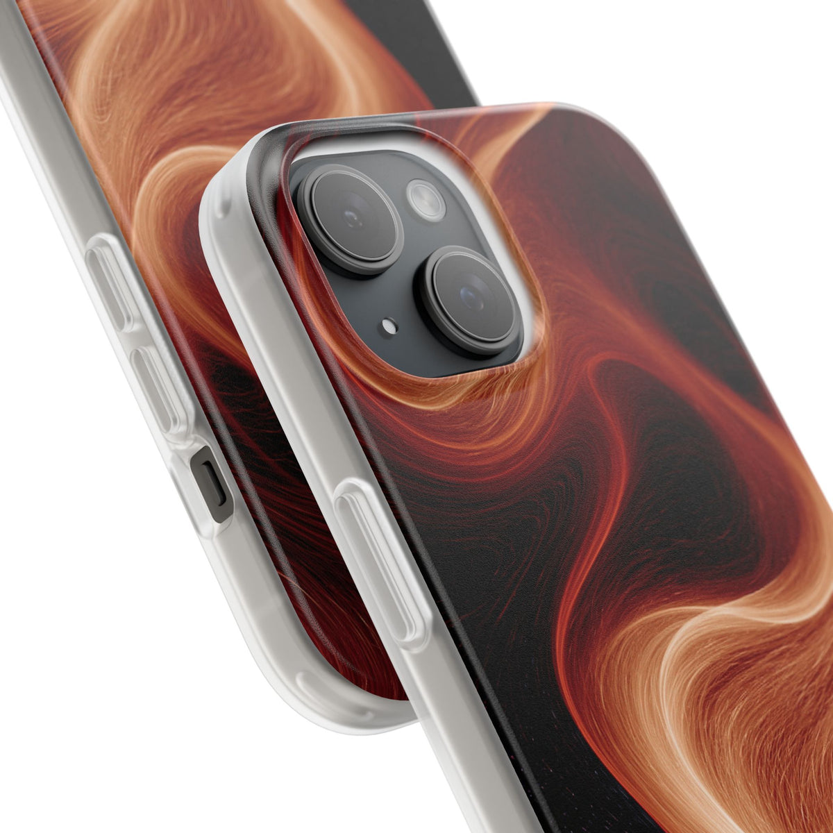 Solar Ember Flow · Lite Phone Case for iPhone · Orange