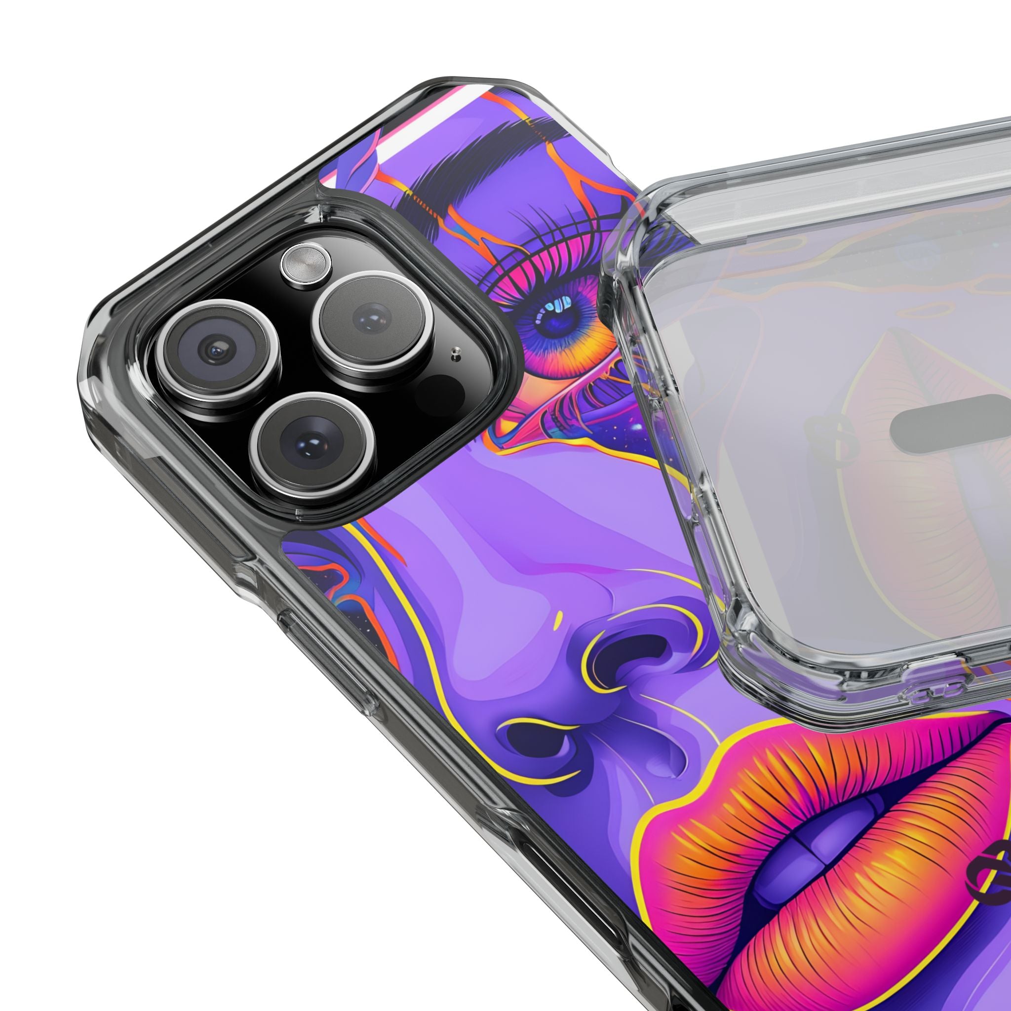 Violet Cosmic Gaze · Impact Custodia per iPhone · Magsafe