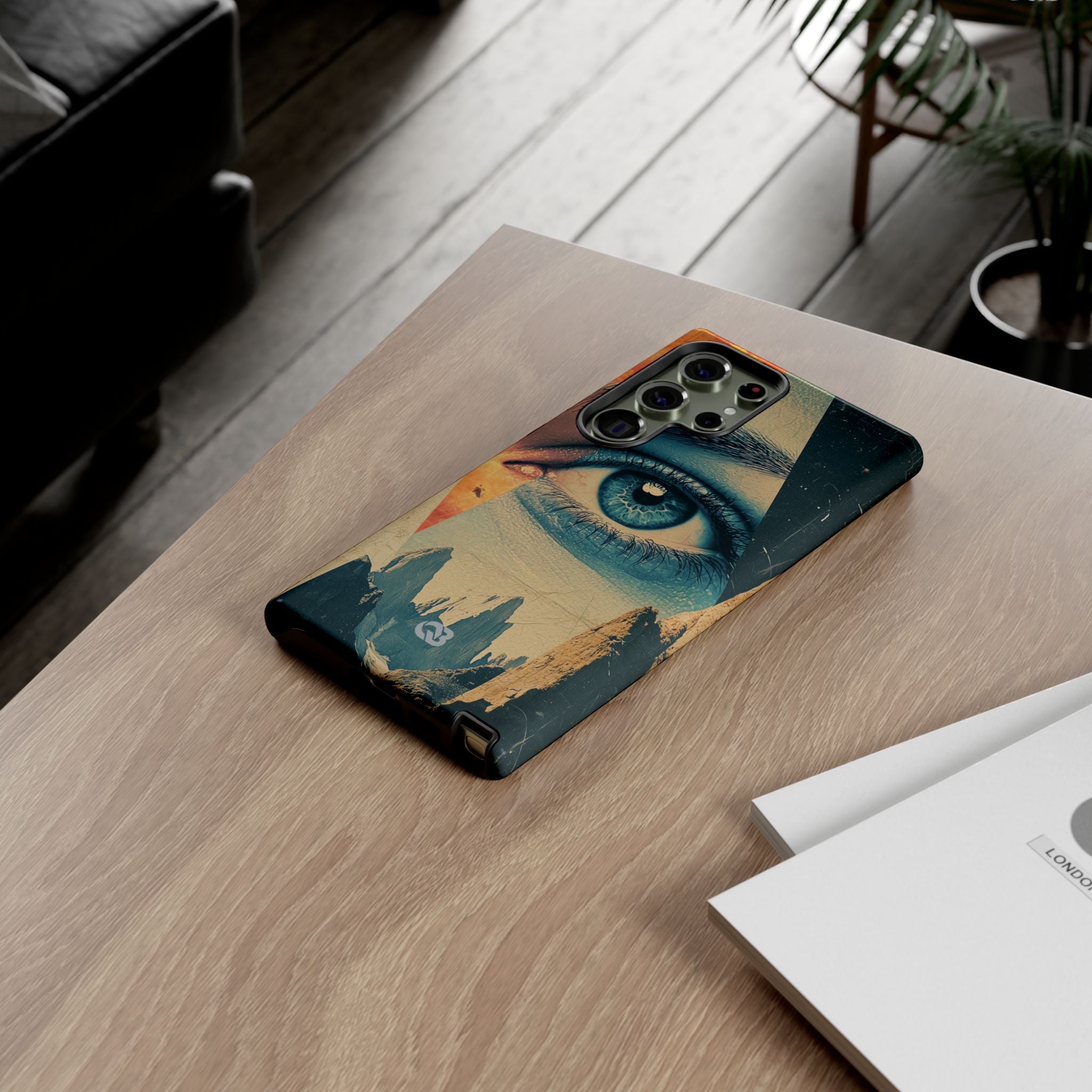 Fragmented Peak Gaze · Tough Phone Case for Samsung