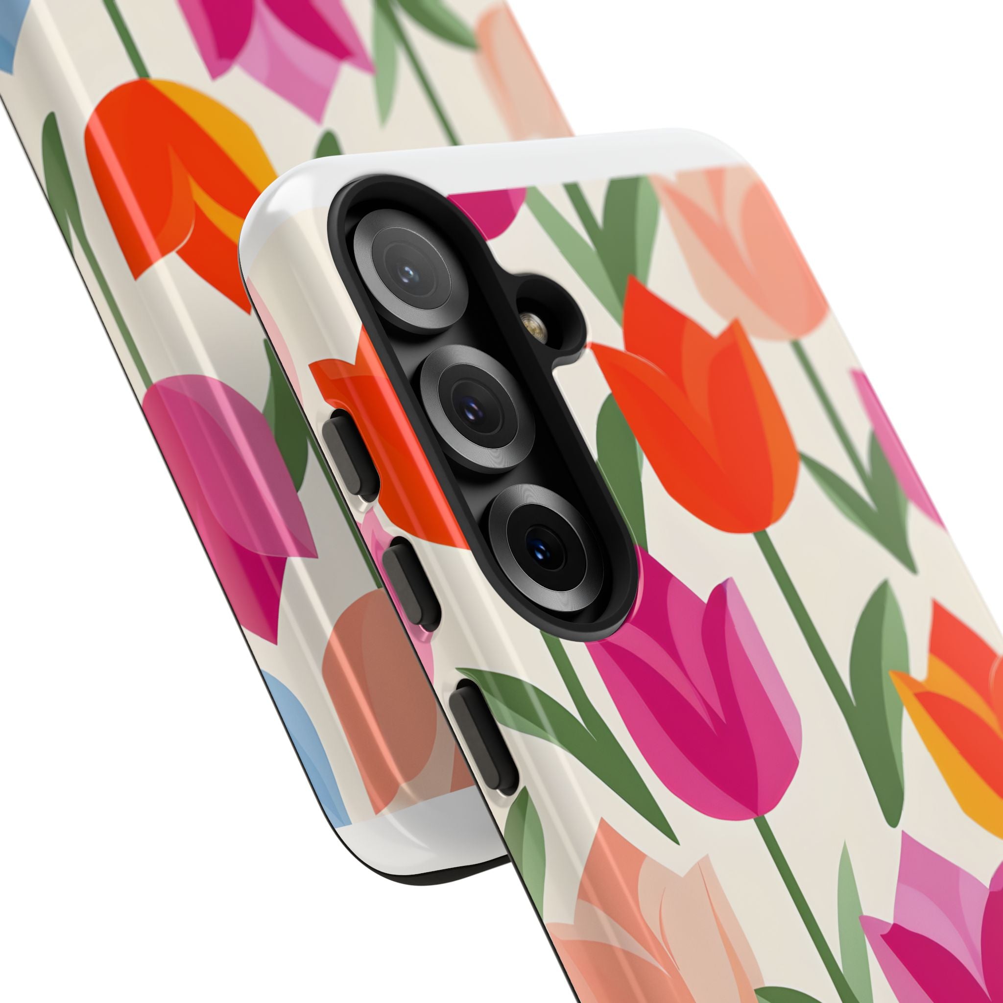 Vibrant Petal Grid · Tough Capa para Samsung