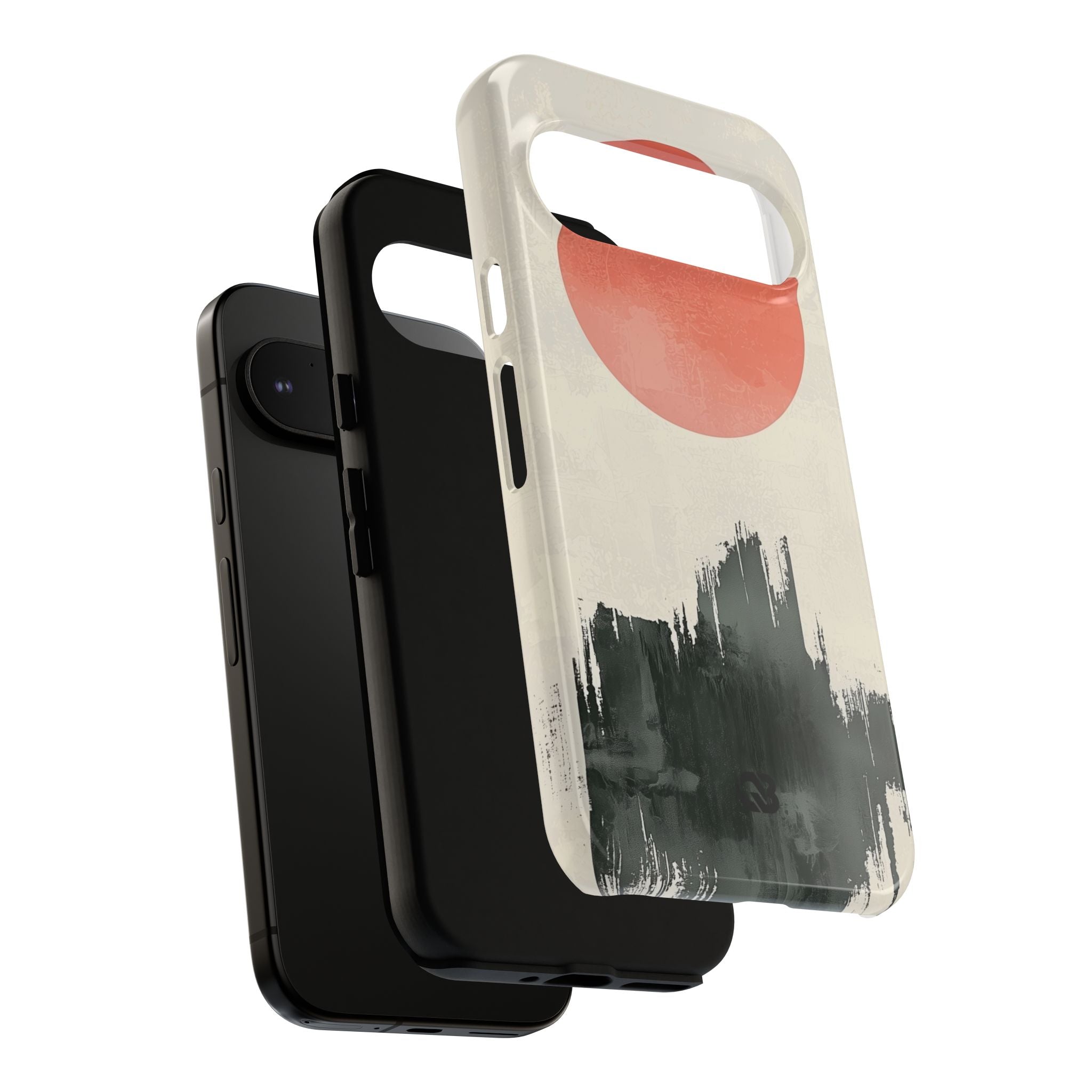 Crimson Sun Strokes · Tough Etui na telefon dla Google Pixel