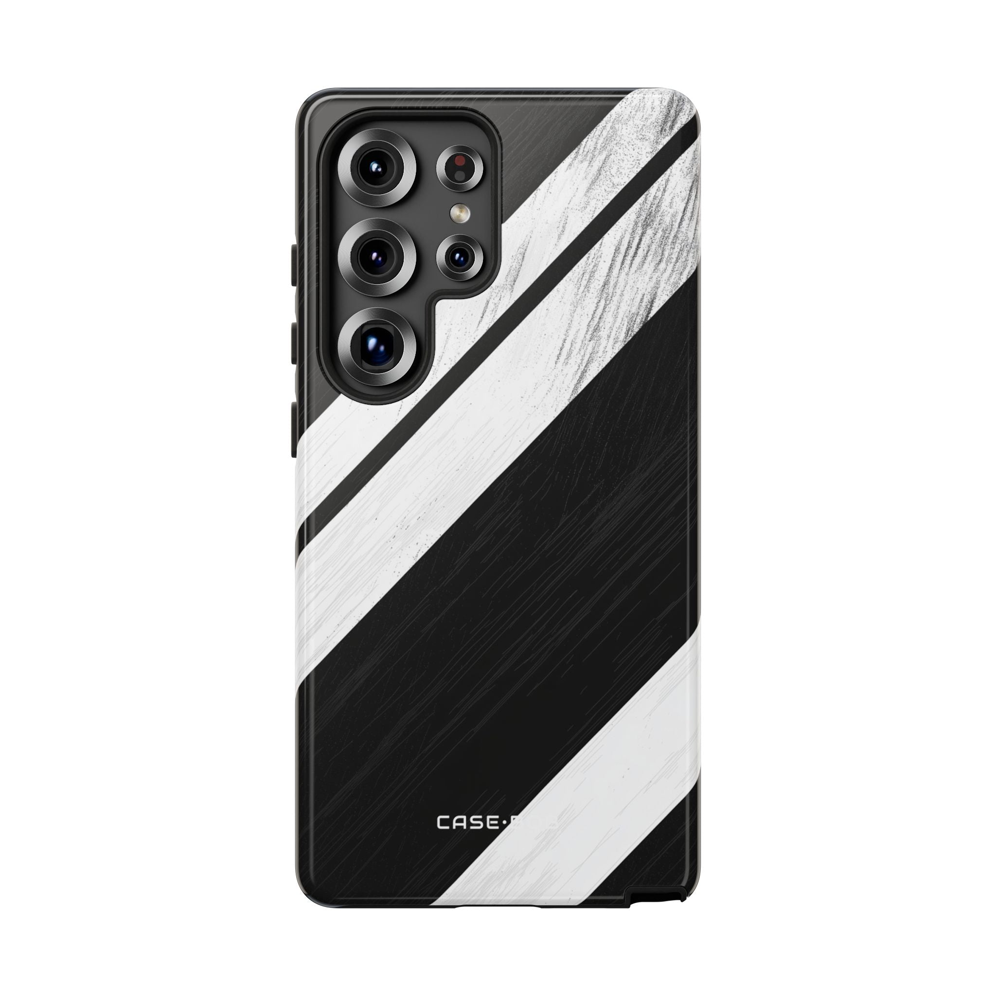 Distressed Stripe Motion Samsung S25 Ultra Case - Tough