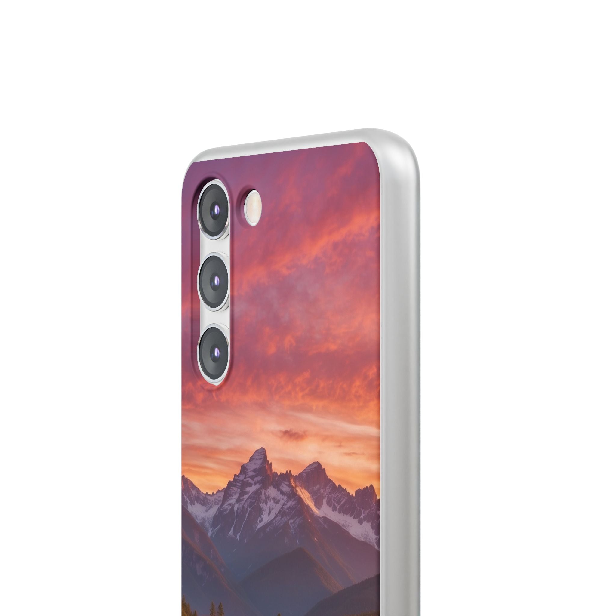 Snowcap Bloom Samsung S23 Case - Soft