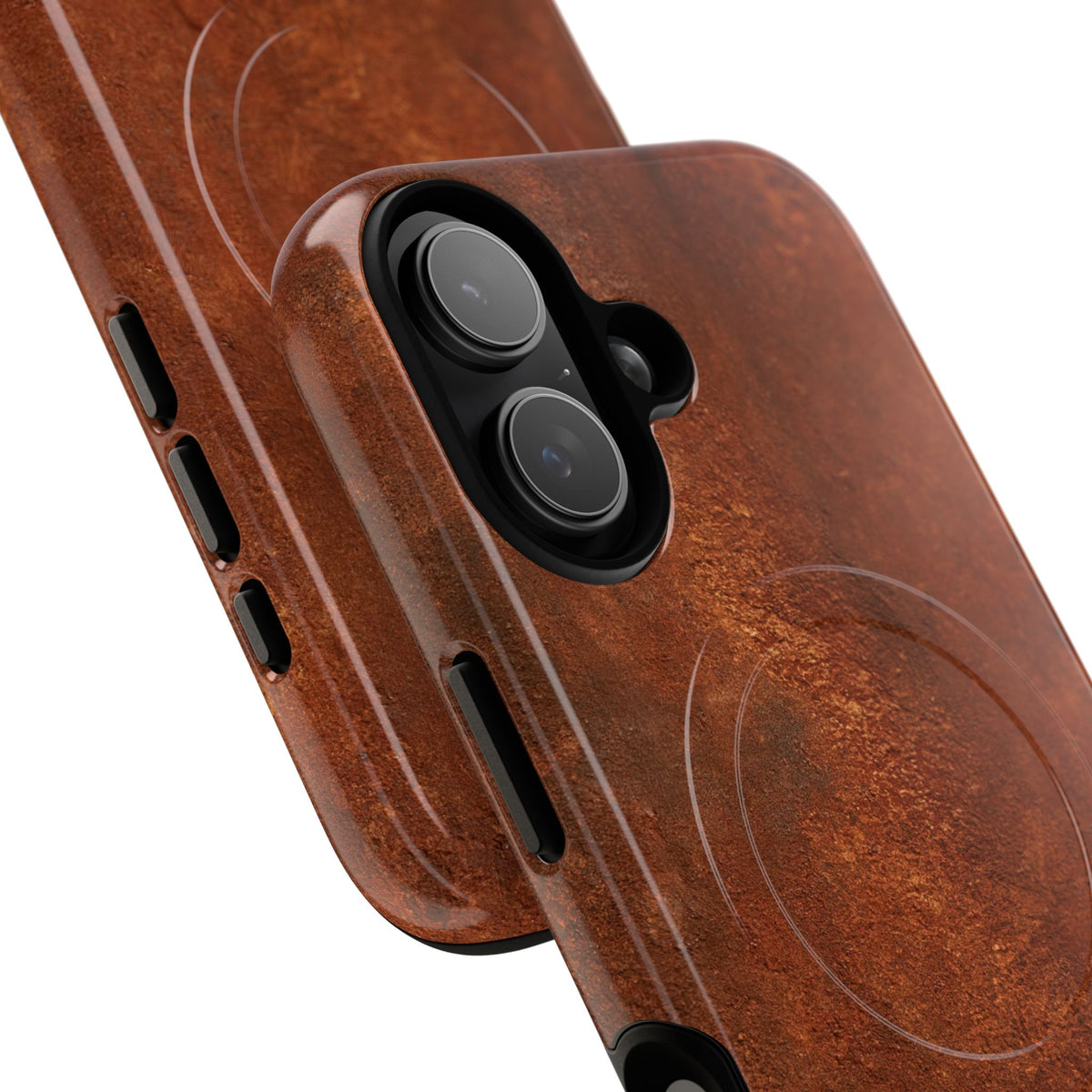 Oxidized Corten · Tough 2.0 Magnetic Phone Case for iPhone · Brown