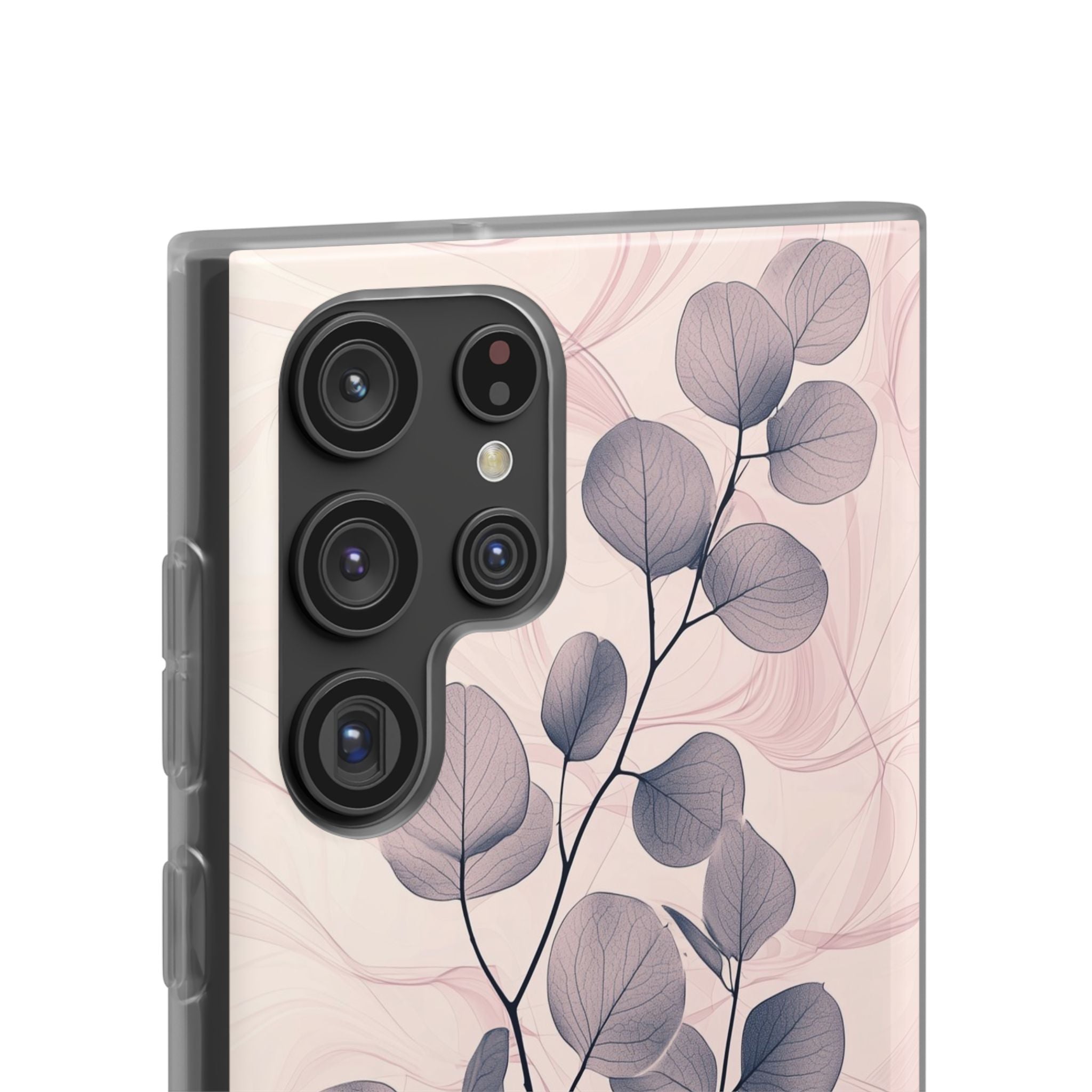 Ethereal Indigo Eucalyptus · Soft Phone Case for Samsung