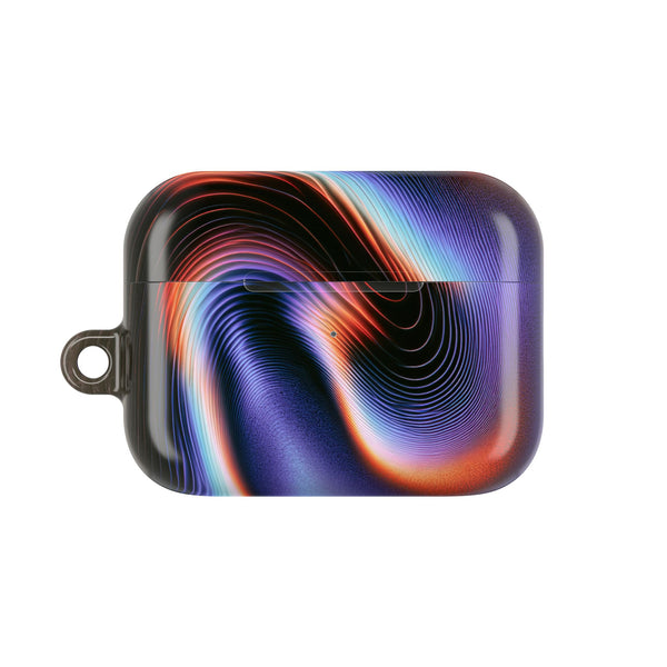 Prismatic Resonance · Hard Case for AirPods & AirPods Pro · Purple