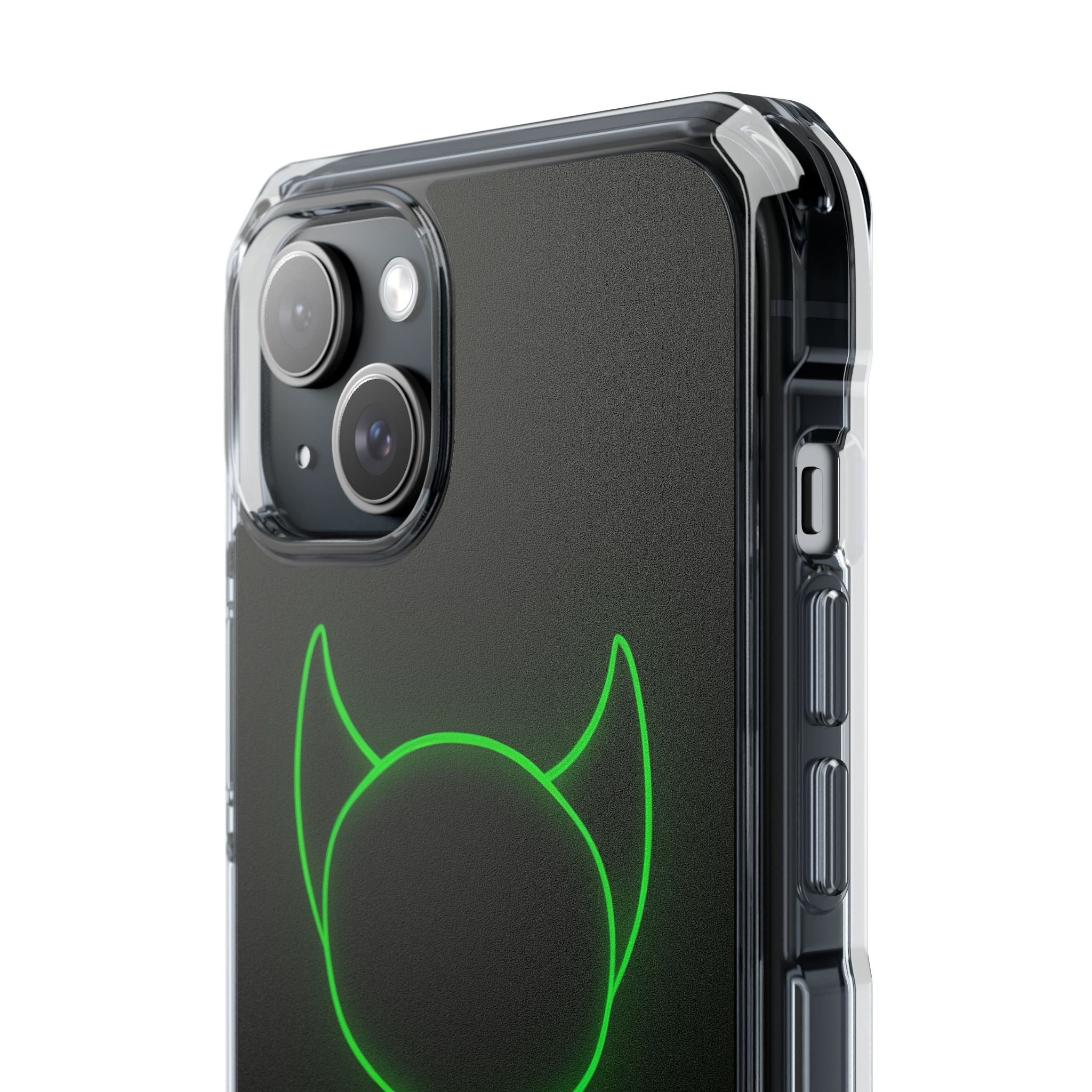 Neon Horned Glow iPhone 15 Plus Case - Impact
