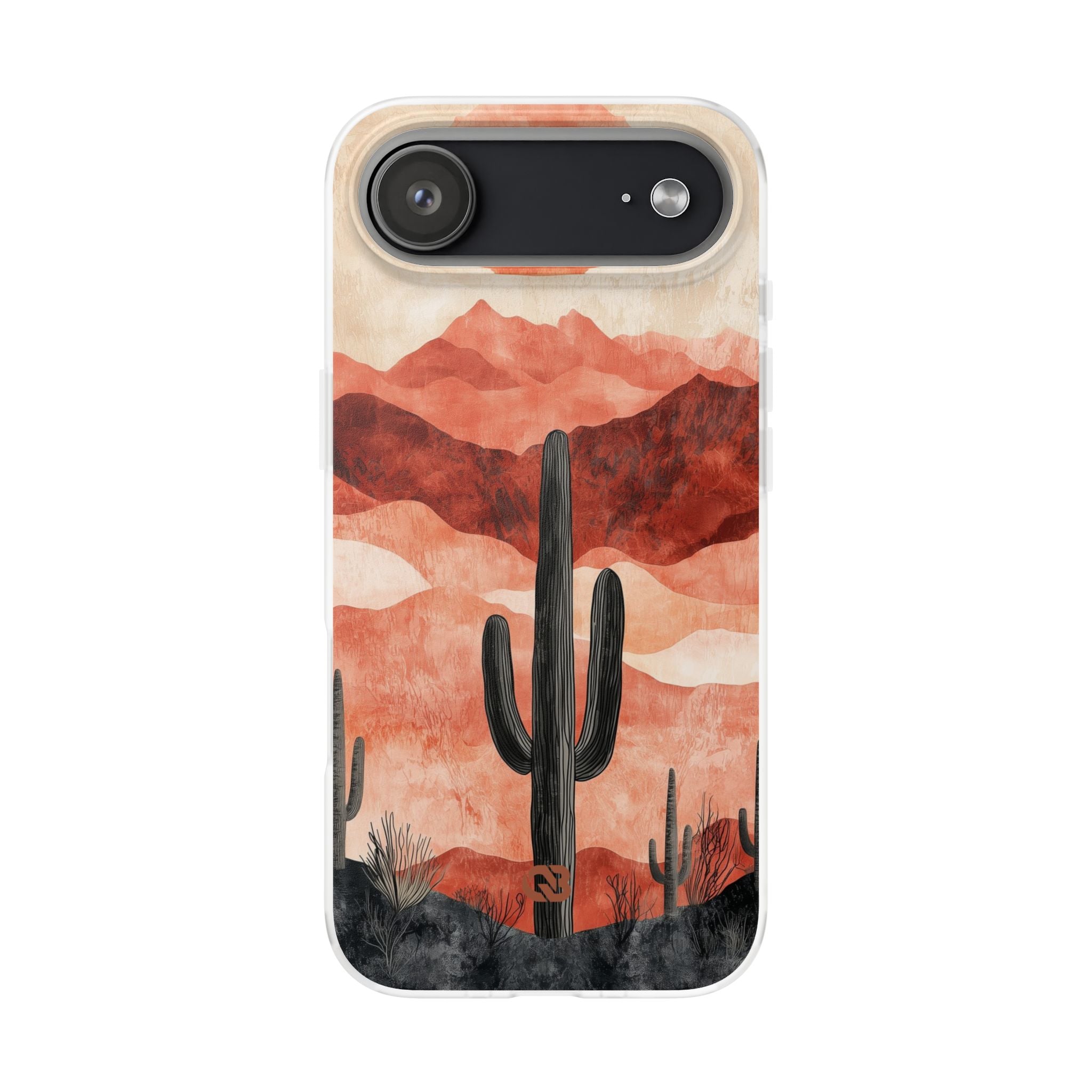 Terracotta Desert Sun · Soft Handyhülle für iPhone