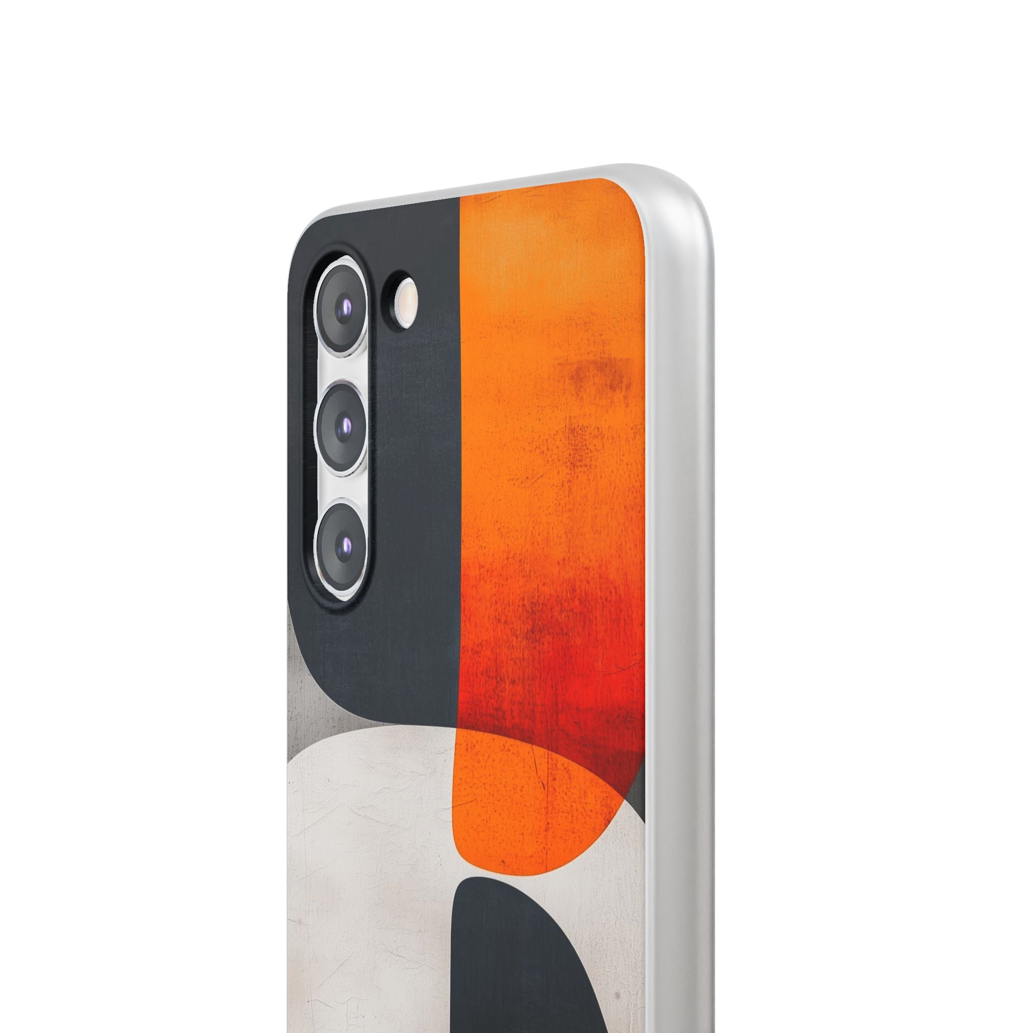 Burnt Amber Flow · Soft Phone Case for Samsung