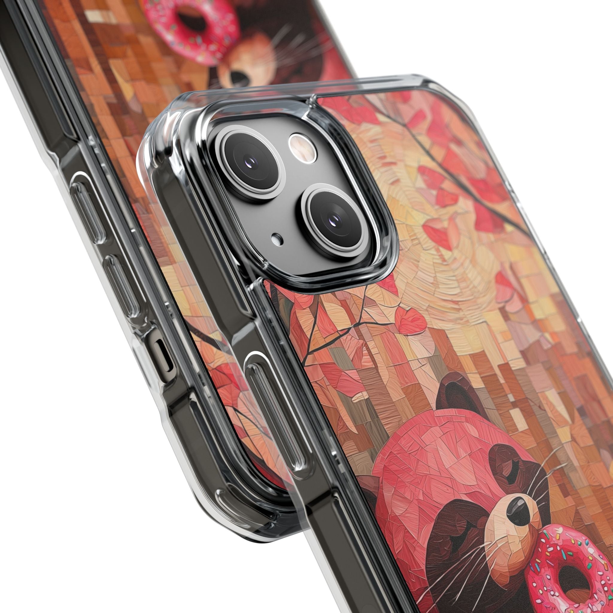 Crimson Donut Bandit · Impact Coque de téléphone pour iPhone · Magsafe